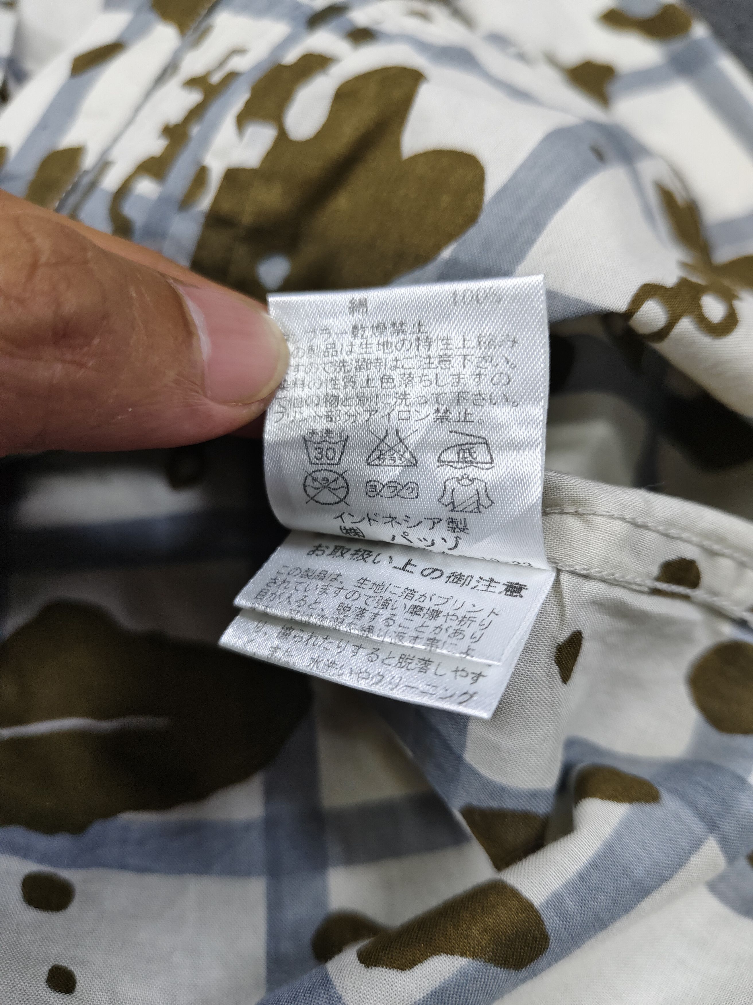 291295=Homme 291295 Homme🇯🇵 Bloody Mary Military Gothic Script Shirt Size US M / EU 48-50 / 2 - 9 Thumbnail