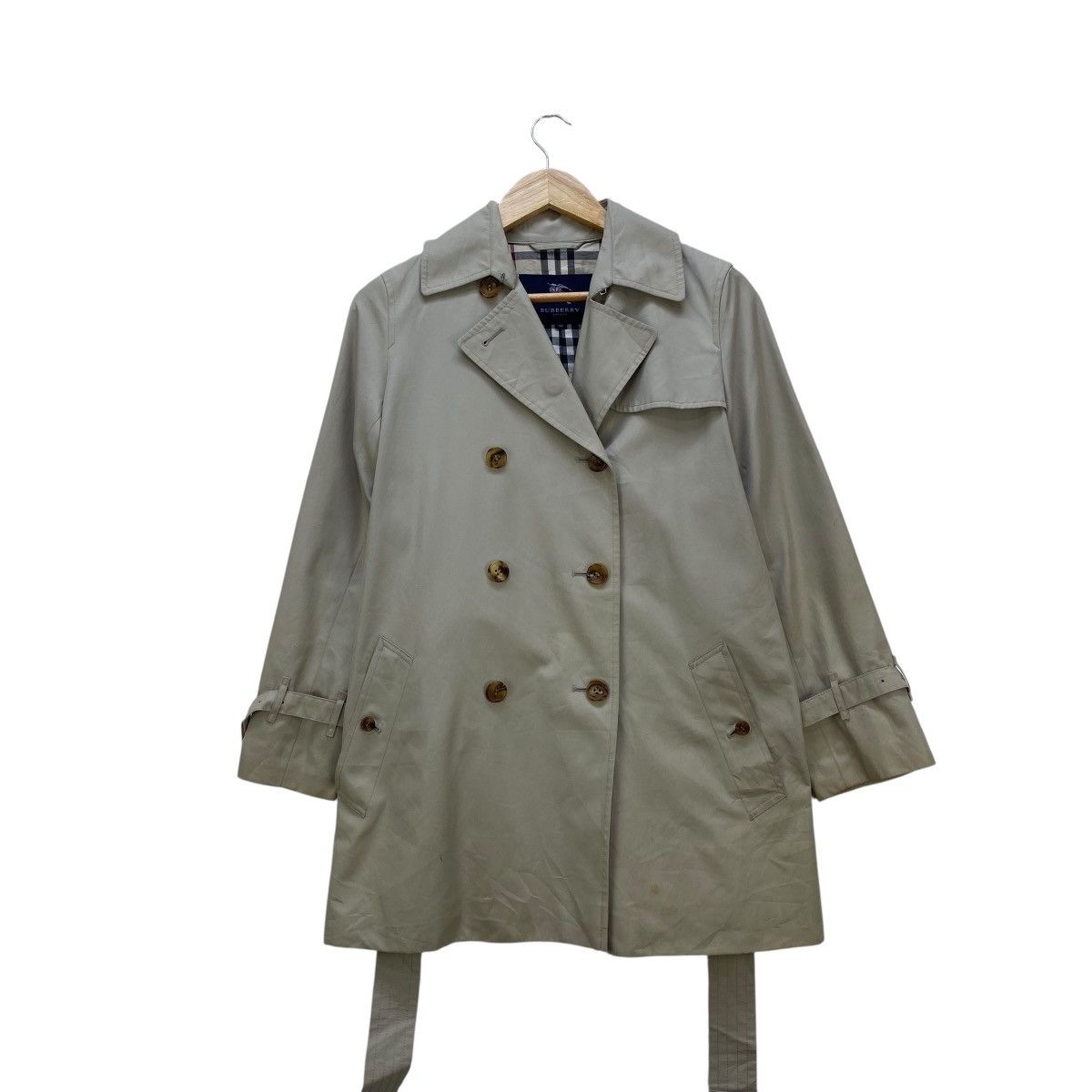 Burberry Vintage Burberry Belted Jacket Size US M / EU 48-50 / 2 - 1 Thumbnail