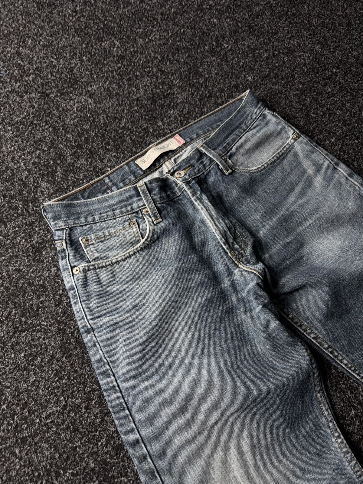 Levi's Levi’s 514 Slim Straight Jeans W31 L34 Light Wash USA Style Size US 32 / EU 48 - 6 Thumbnail