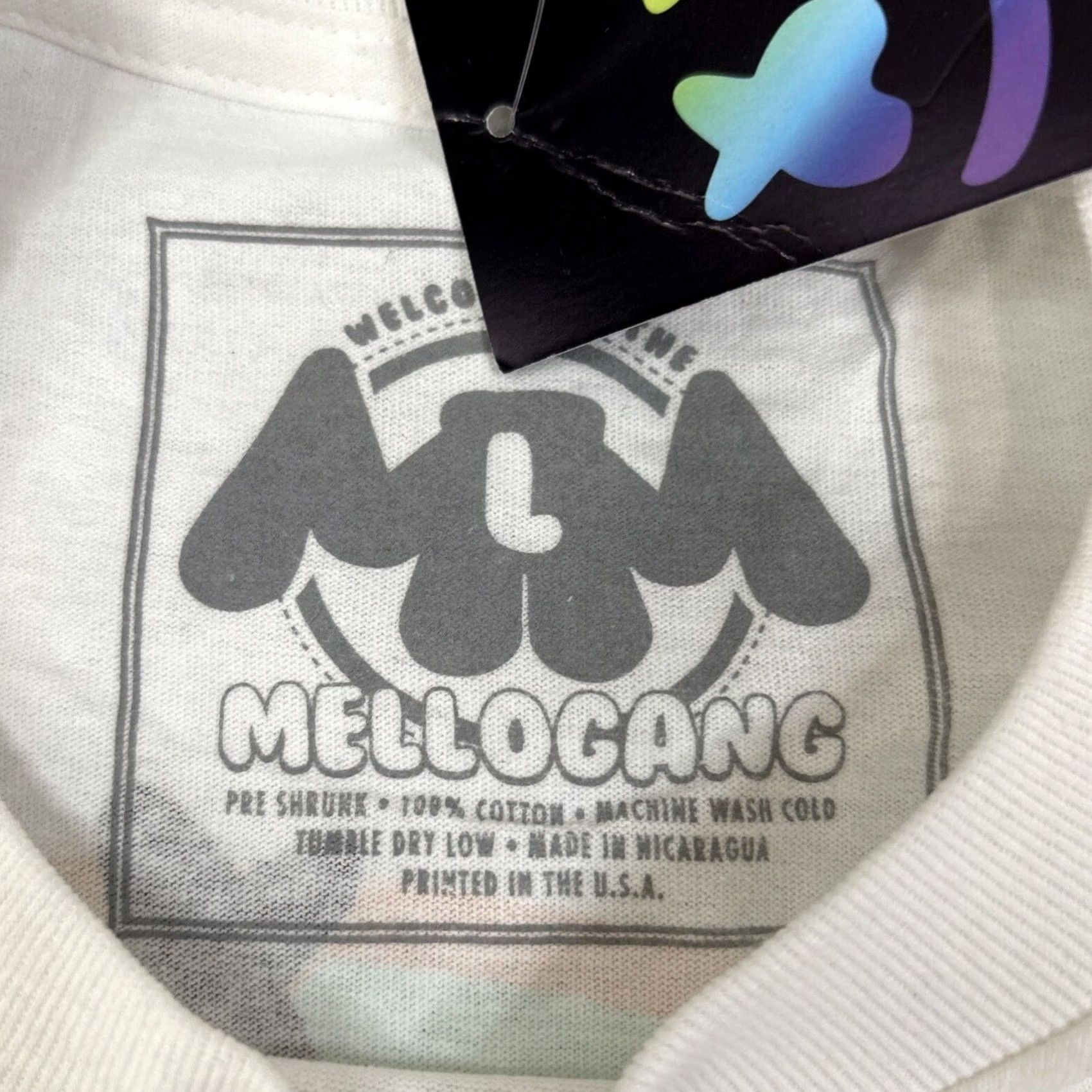 Vintage Mellogang NWT Men's T-Shirt Marshmello DJ White L Mens Short Sleeve Regular Size Large Size US L / EU 52-54 / 3 - 4 Thumbnail