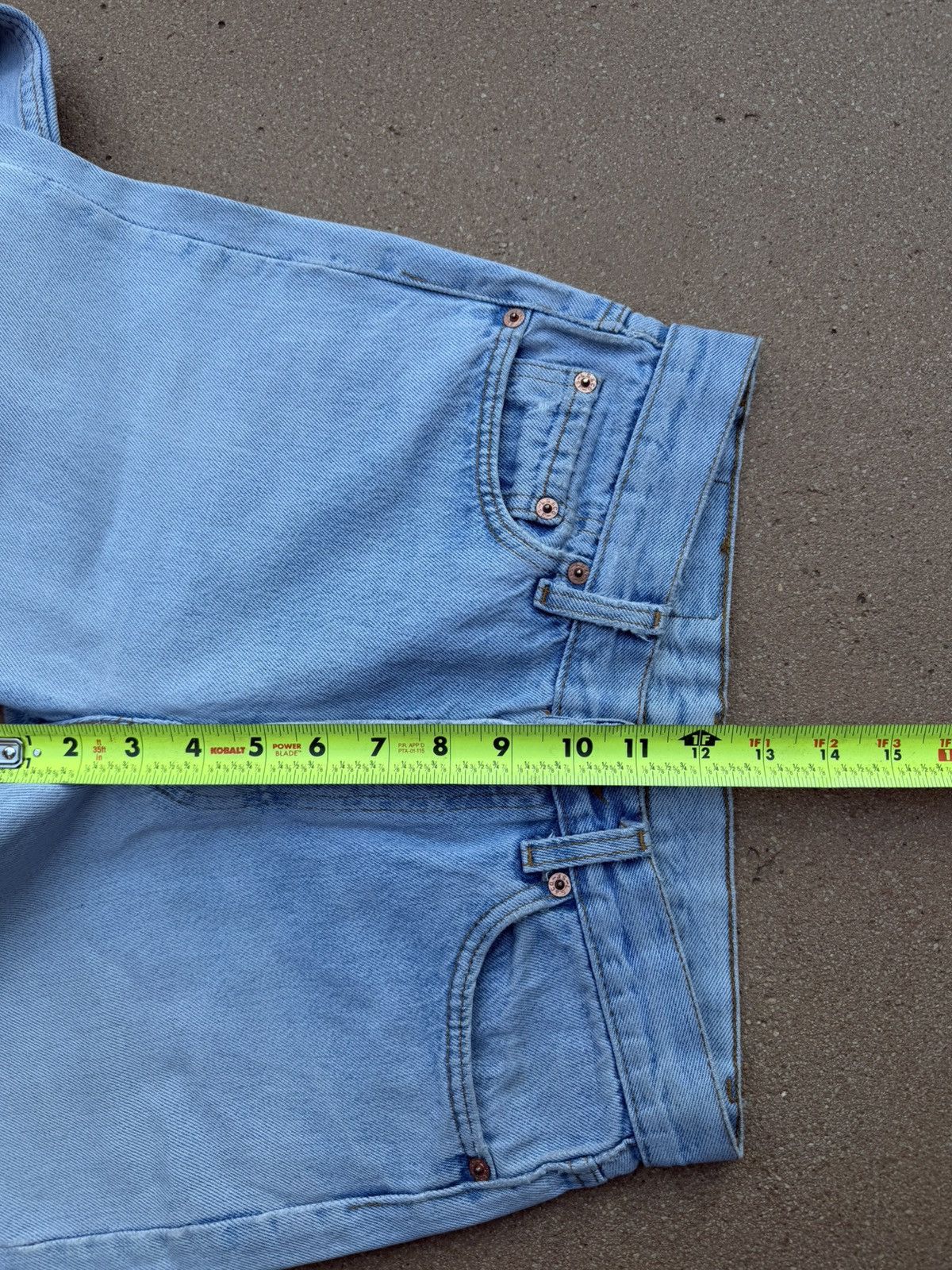 Levi's Vintage 80s Levi’s 501xx Buttonfly Faded Denim Jeans 28x30 Size US 28 / EU 44 - 14 Thumbnail