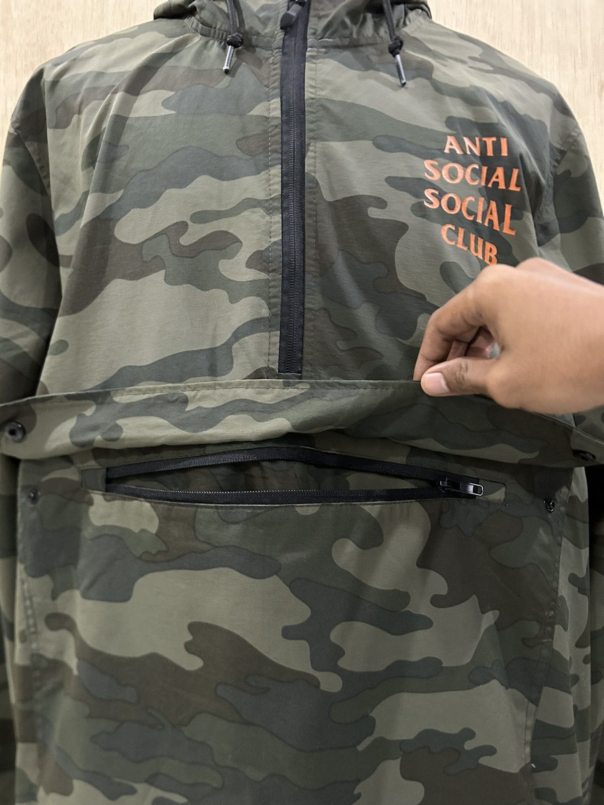 Anti Social Social Club Anti Social Social Club Anorak Jacket Size US XL / EU 56 / 4 - 2 Thumbnail