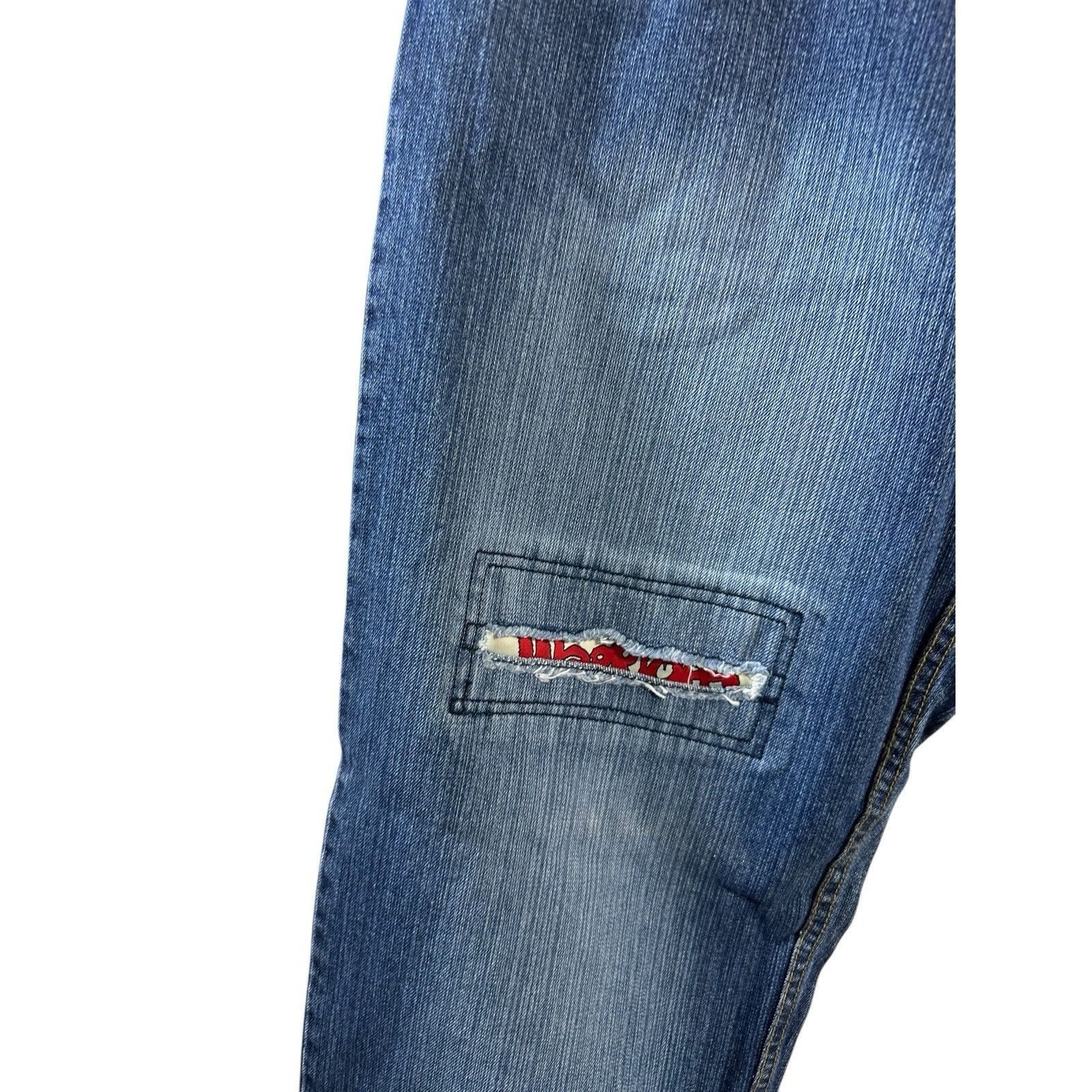 Other Vintage Johnny Blaze X The Warriors Rare Cargo Denim Jeans Y Size US 36 / EU 52 - 3 Thumbnail