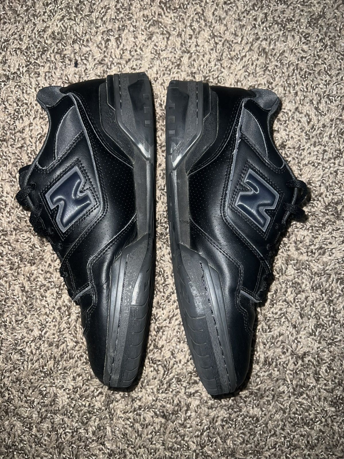 New Balance MEN'S NEW BALANCE 550 CASUAL SHOES (BLACK) Size US 11 / EU 44 - 5 Thumbnail