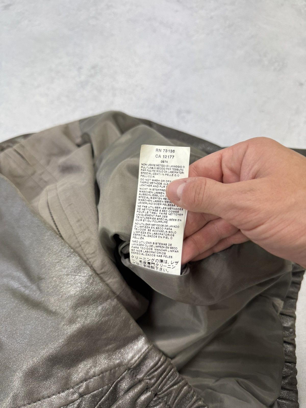 Weekend Max Mara Weekend Max Mara Leather Jacket Size XL / US 12-14 / IT 48-50 - 9 Thumbnail
