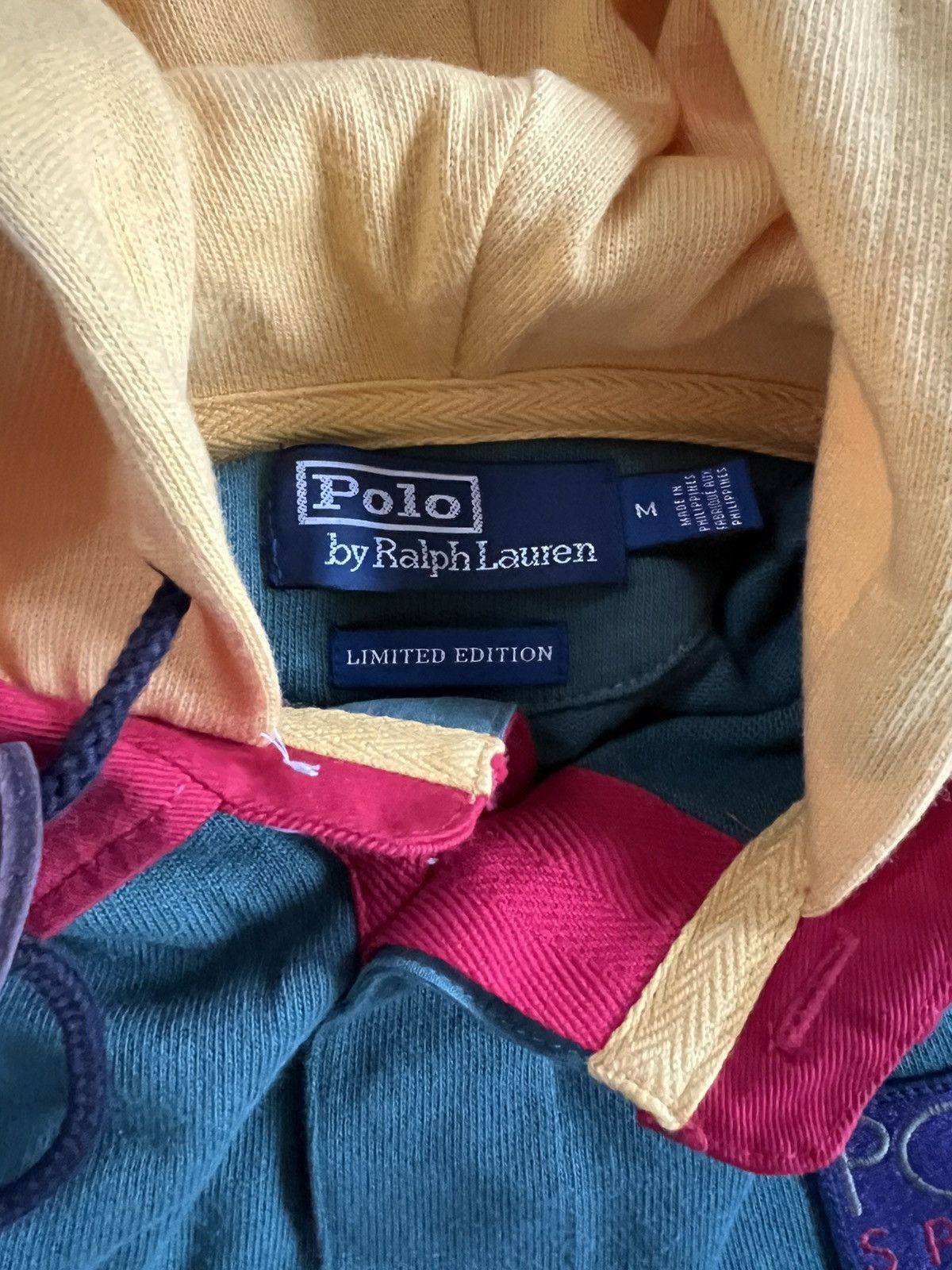 Polo Ralph Lauren Polo Ralph Lauren Snow Beach Cold Wave Rugby hooded shirt M Size US M / EU 48-50 / 2 - 3 Thumbnail
