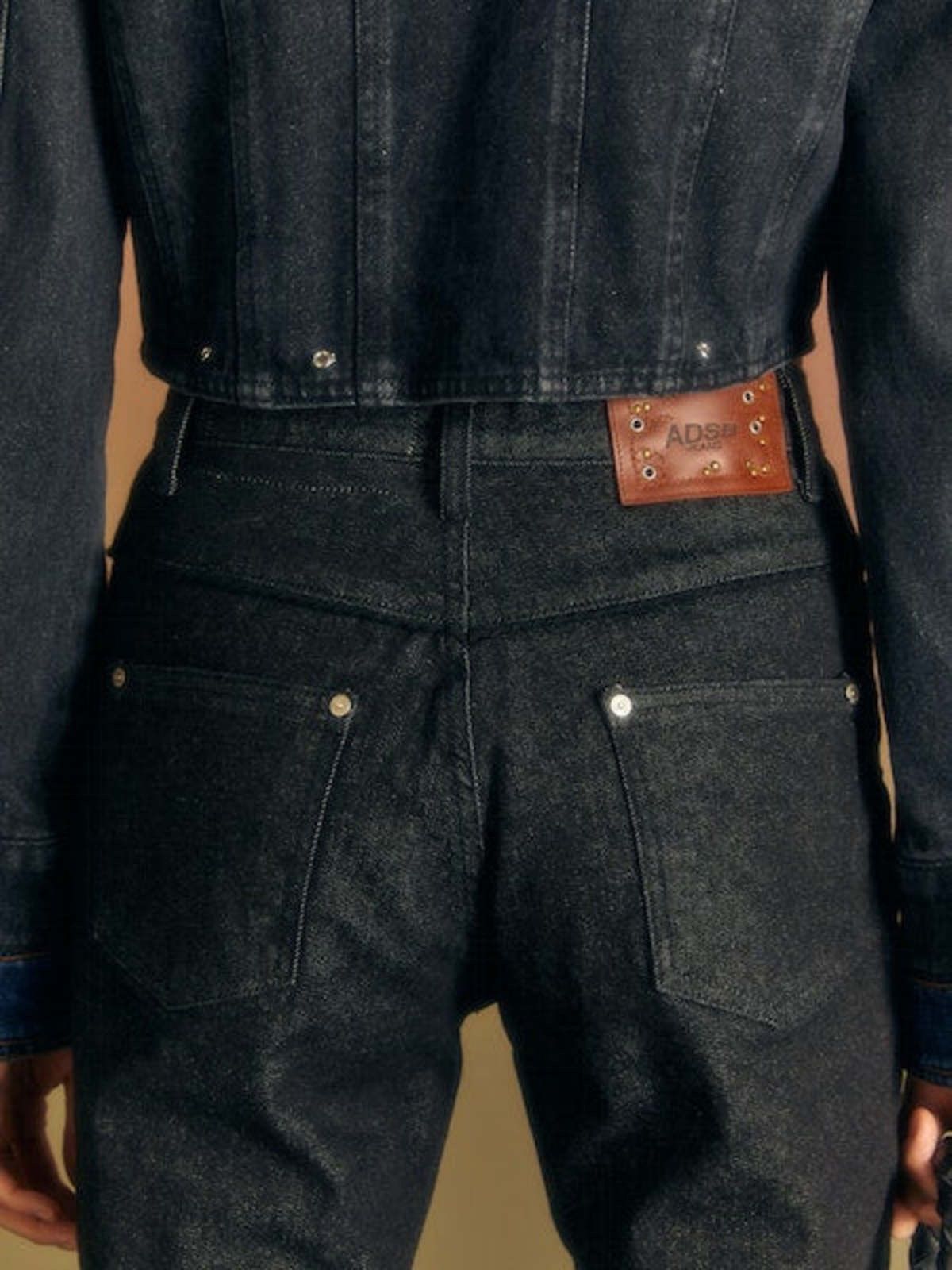 Andersson Bell Andersson Bell Martina Western Jeans - Matt Black Size US 29 - 9 Thumbnail