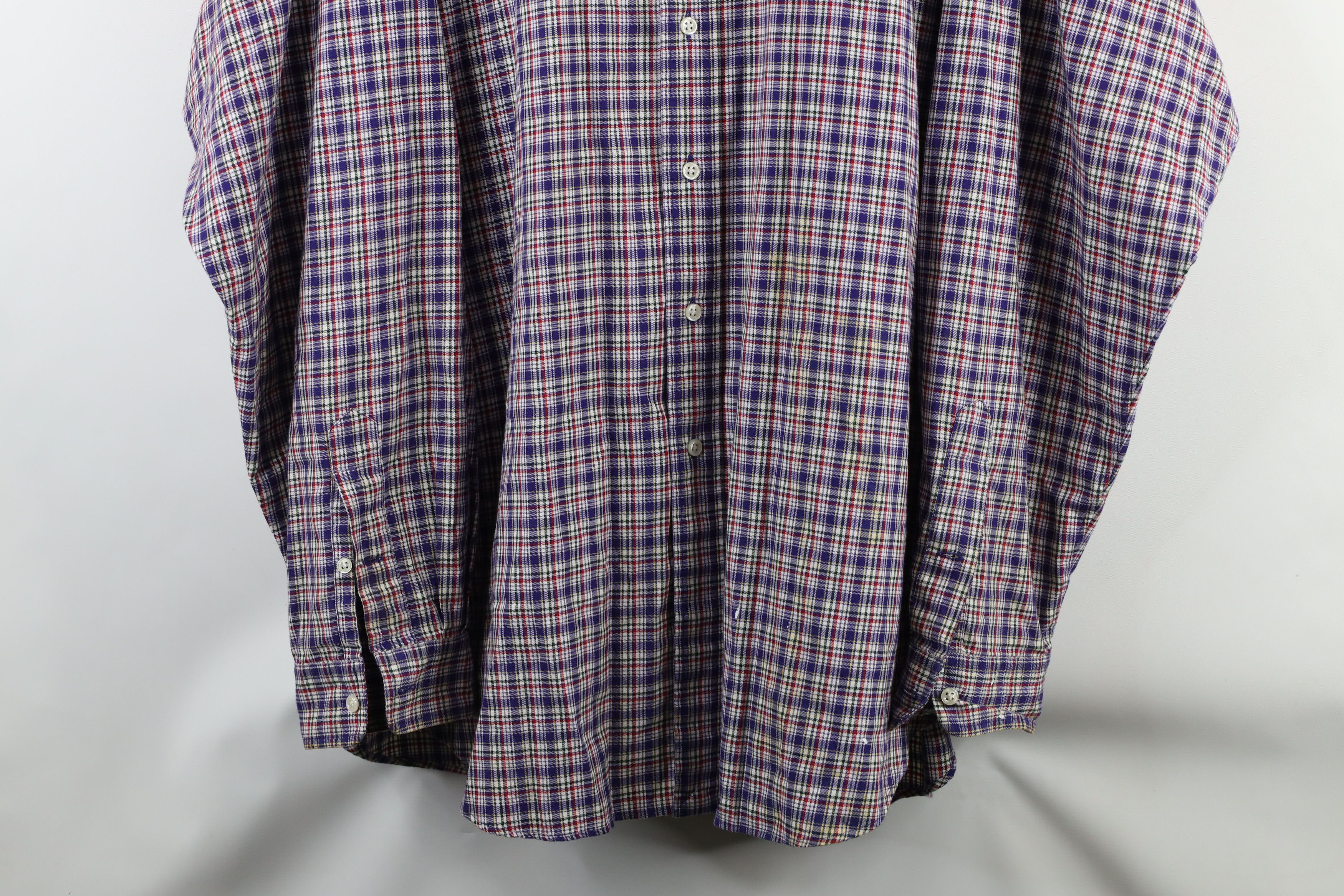Ralph Lauren × Vintage Vintage 90s Ralph Lauren Blake Collared Button Down Shirt Size US XXL / EU 58 / 5 - 3 Thumbnail