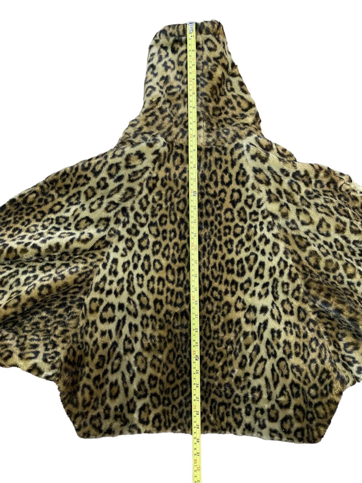 Emporio Armani Rare EMPORIO ARMANI Poncho Leapord Italian Desingner Size L / US 10 / IT 46 - 11 Thumbnail