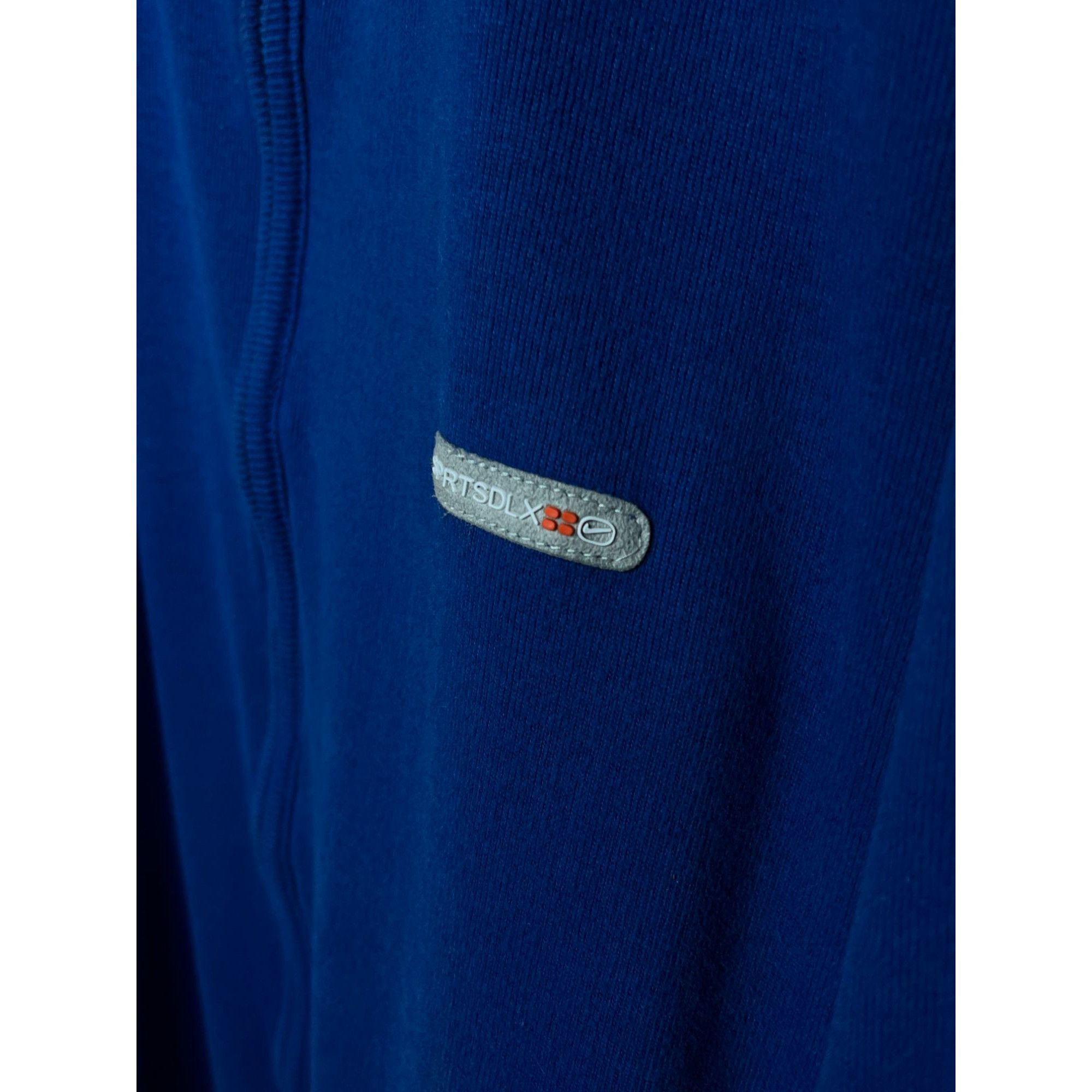 Nike × Vintage Nike 90s Vintage Blue Zip Track Jacket Size US XXL / EU 58 / 5 - 2 Thumbnail