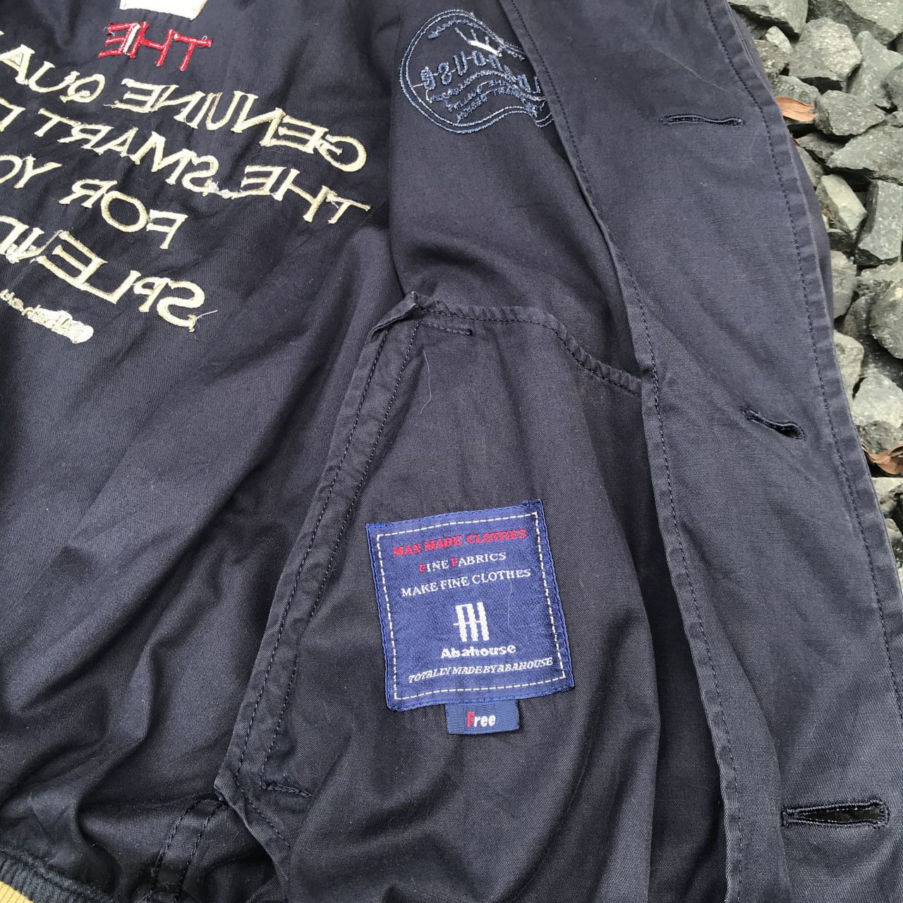 ABAHOUSE × Vintage Vintage Abahouse faded embroidered jacket Size US L / EU 52-54 / 3 - 6 Thumbnail