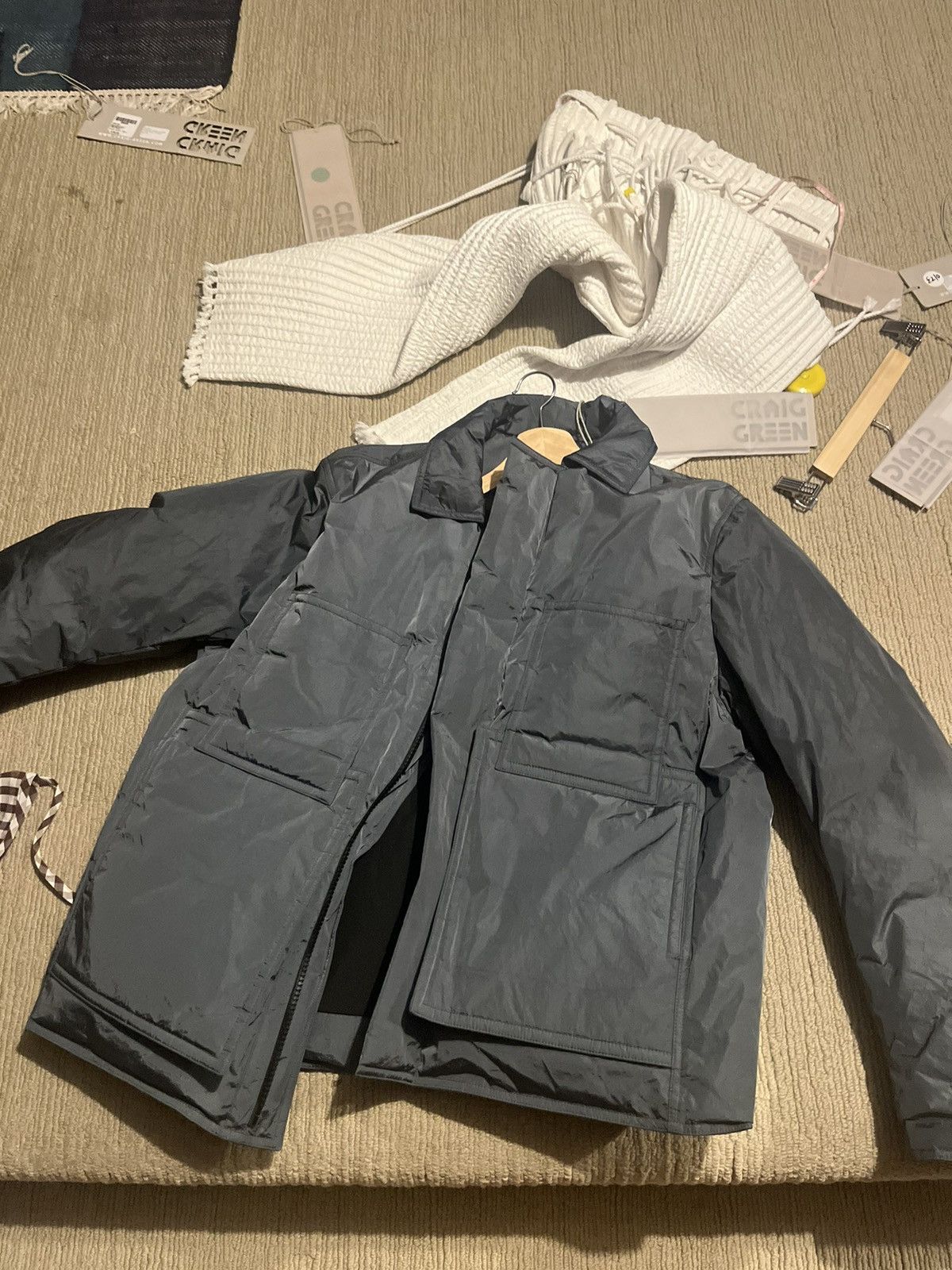 Craig Green AW18 crinkle down work jacket Size US M / EU 48-50 / 2 - 7 Thumbnail