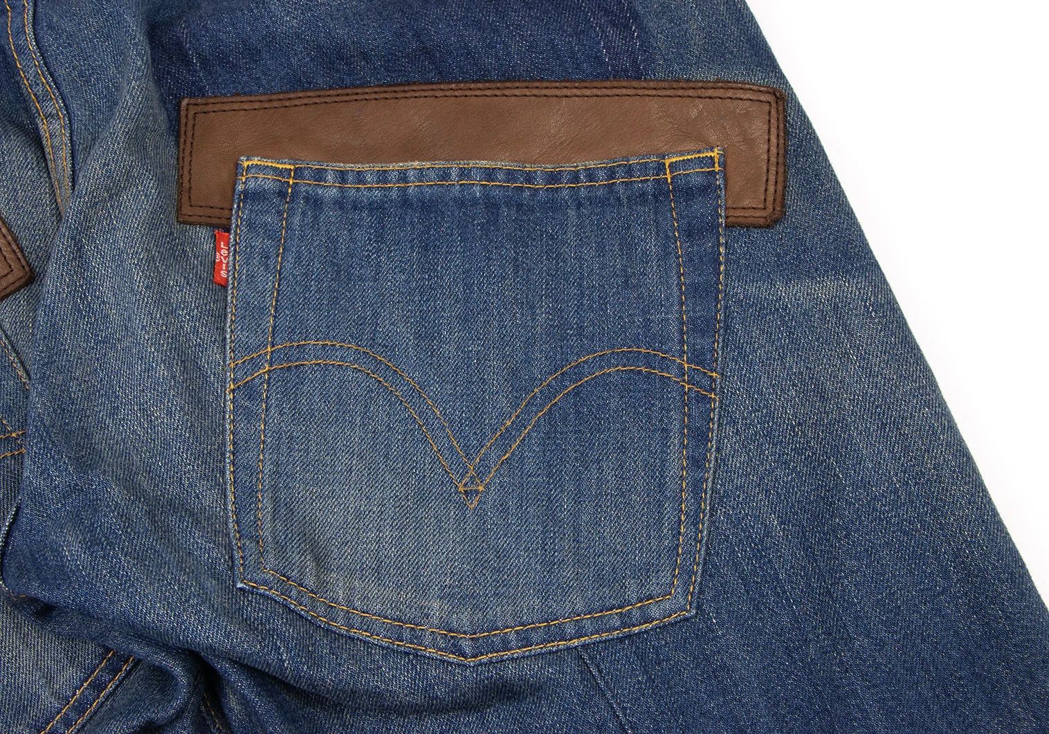Junya Watanabe Checkered Denim Pants in Blue, Black, and Brown Size US 30 / EU 46 - 14 Thumbnail