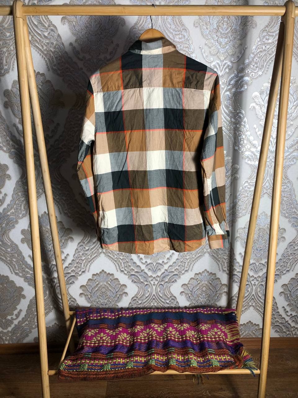 Cos VINTAGE COS FLANNEL CLASSIC SHIRT ITALIAN DESIGNER DELUX Y2K Size US S / EU 44-46 / 1 - 7 Thumbnail