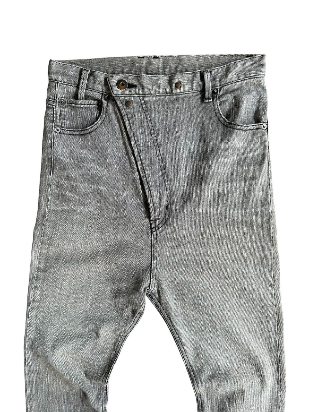 Japanese Brand 2011 ss - AG by Experiment high rise asymmetrical jeans Size US 30 / EU 46 - 5 Thumbnail