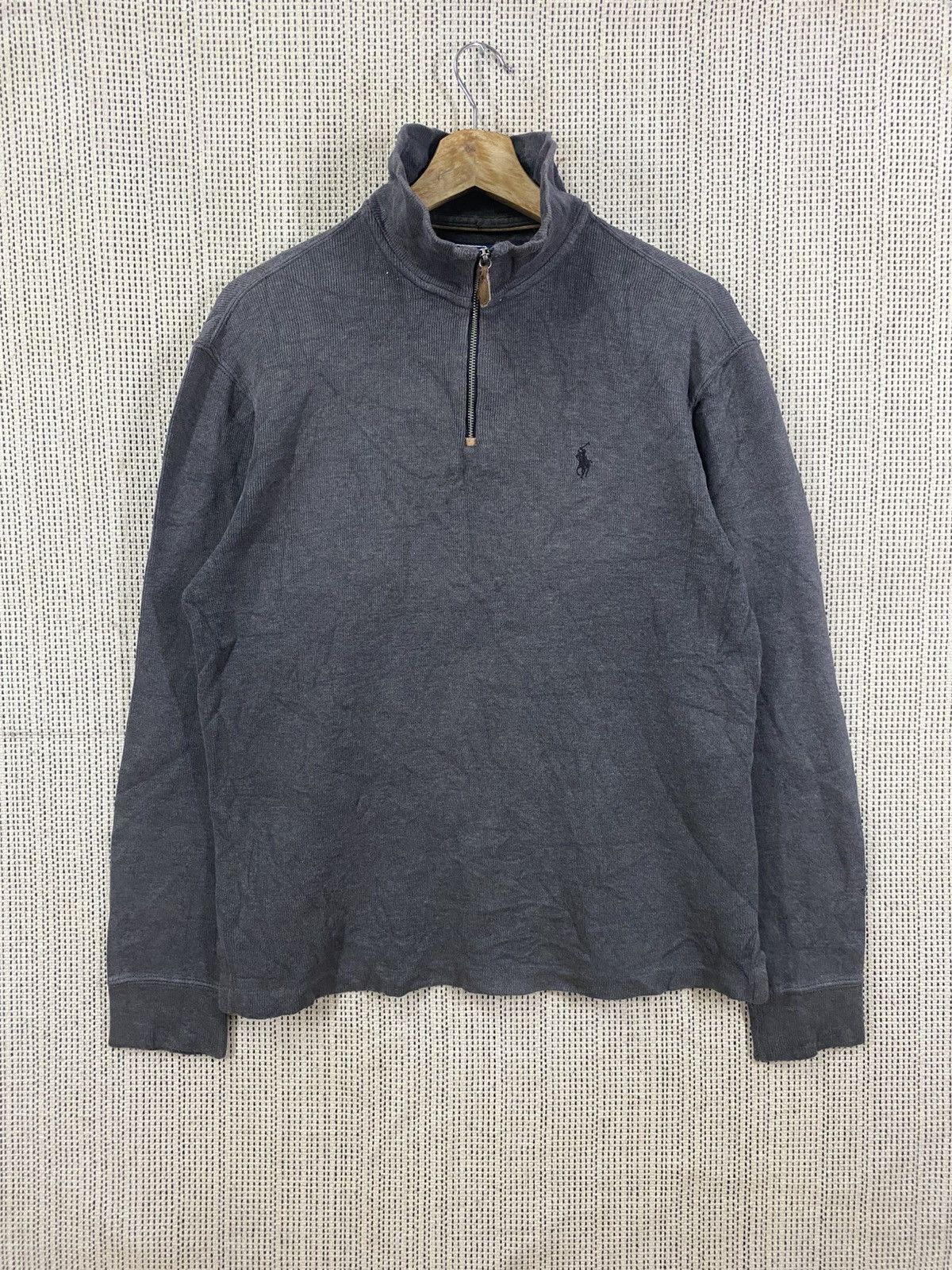 Polo Ralph Lauren Polo Ralph Lauren Half-Zip Sweatshirt -Classic Comfort Style Size US M / EU 48-50 / 2 - 1 Thumbnail