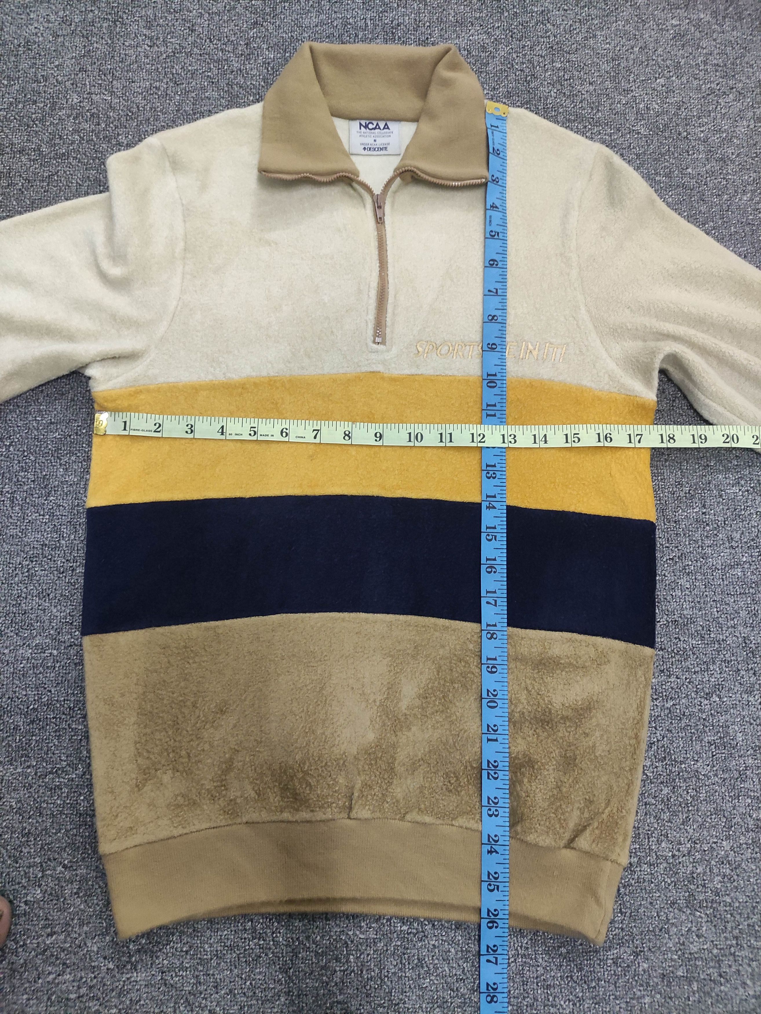 Descente Vintage Ncaa Descente Fleece Half Zipper Size US S / EU 44-46 / 1 - 8 Thumbnail