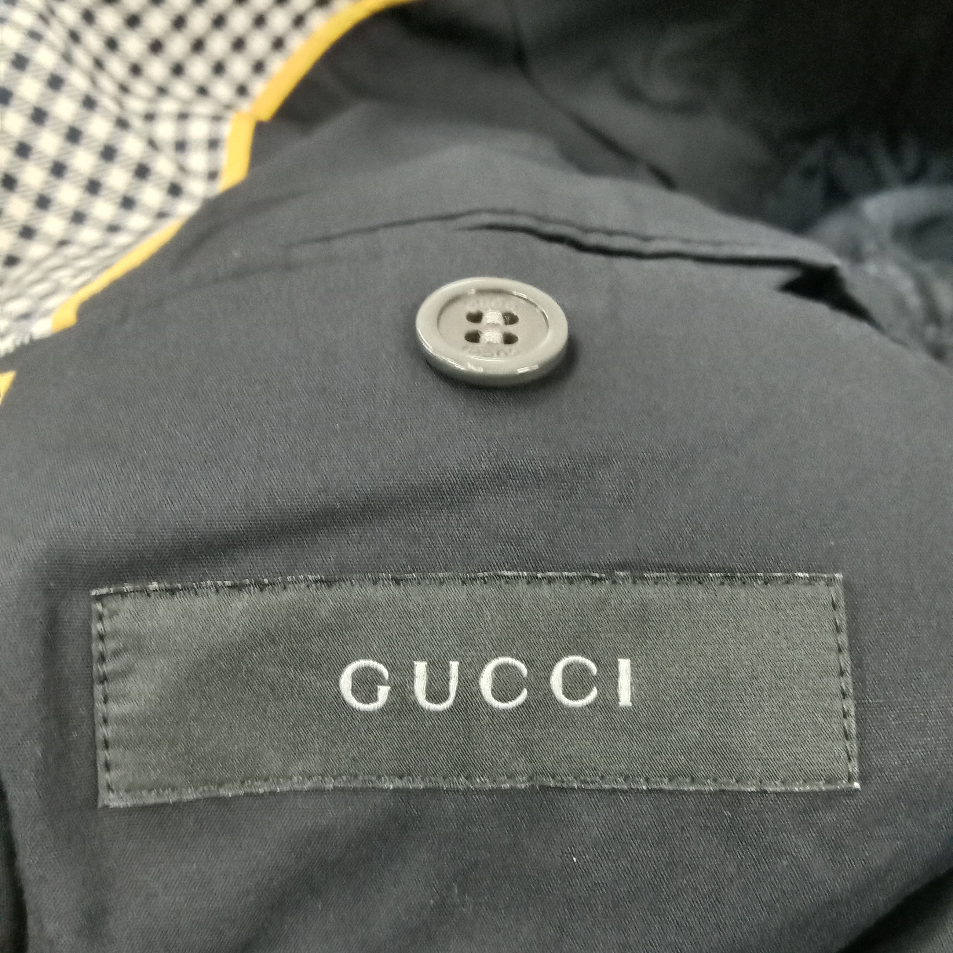 Gucci × Vintage Gucci Italian Brand Blazer Jacket Size US M / EU 48-50 / 2 - 3 Thumbnail