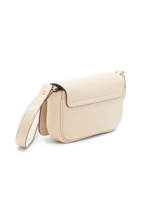 Versace os11x0326 Size: OS / Tag Mini Leather Shoulder Bag in Cream Size ONE SIZE - 5 Thumbnail