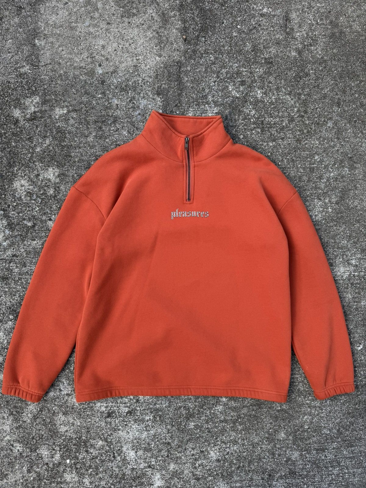 Pleasures Pleasures Harmony Quarter Zip Fleece Orange Size US M / EU 48-50 / 2 - 1 Thumbnail