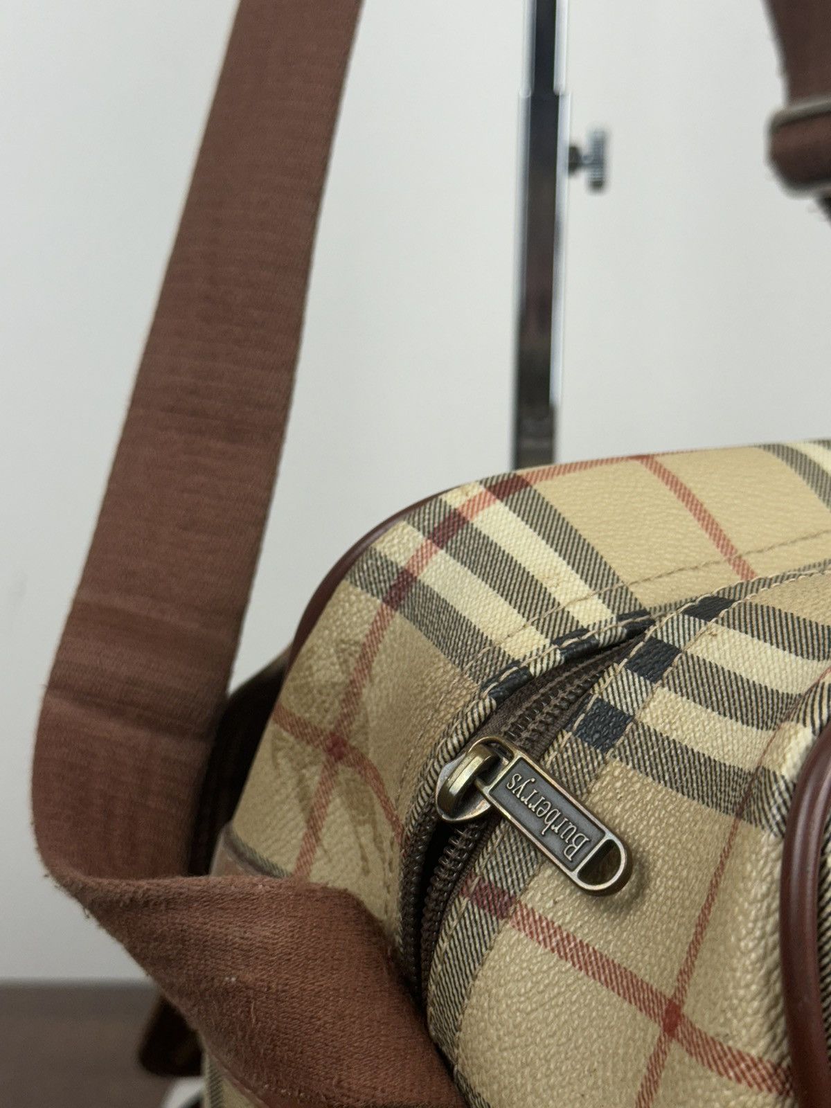 Burberry Vintage leather bag Burberry Nova Check original item Size ONE SIZE - 6 Thumbnail