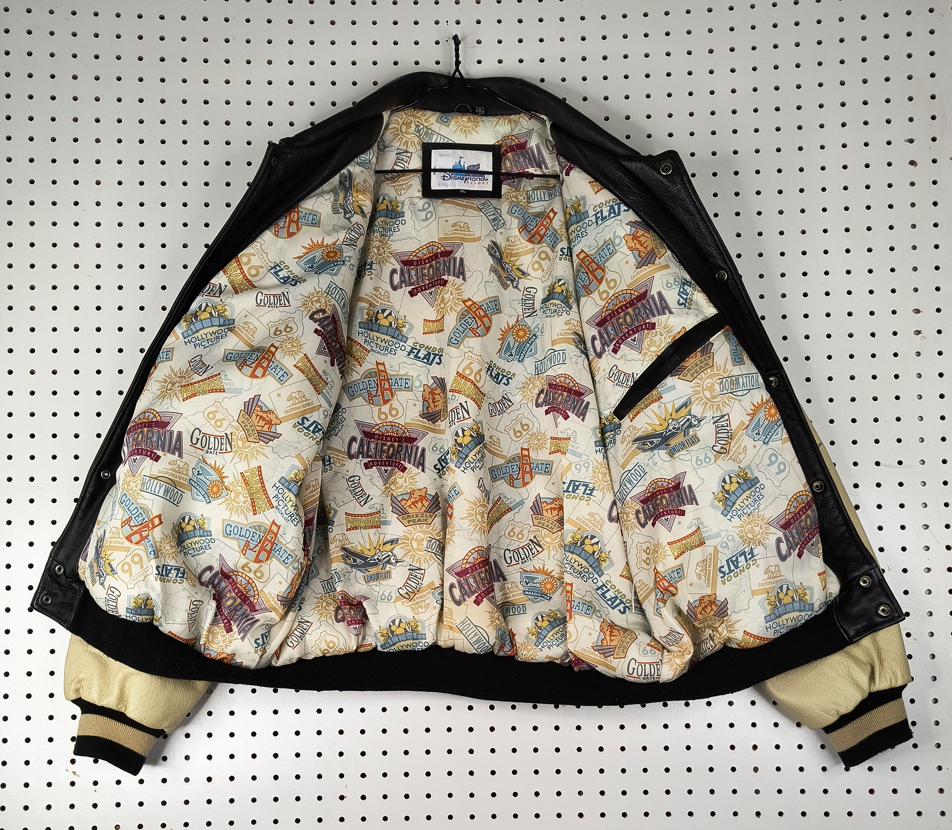 Disney Vintage Y2K Disneyland California adventure leather jacket Size US XL / EU 56 / 4 - 8 Thumbnail