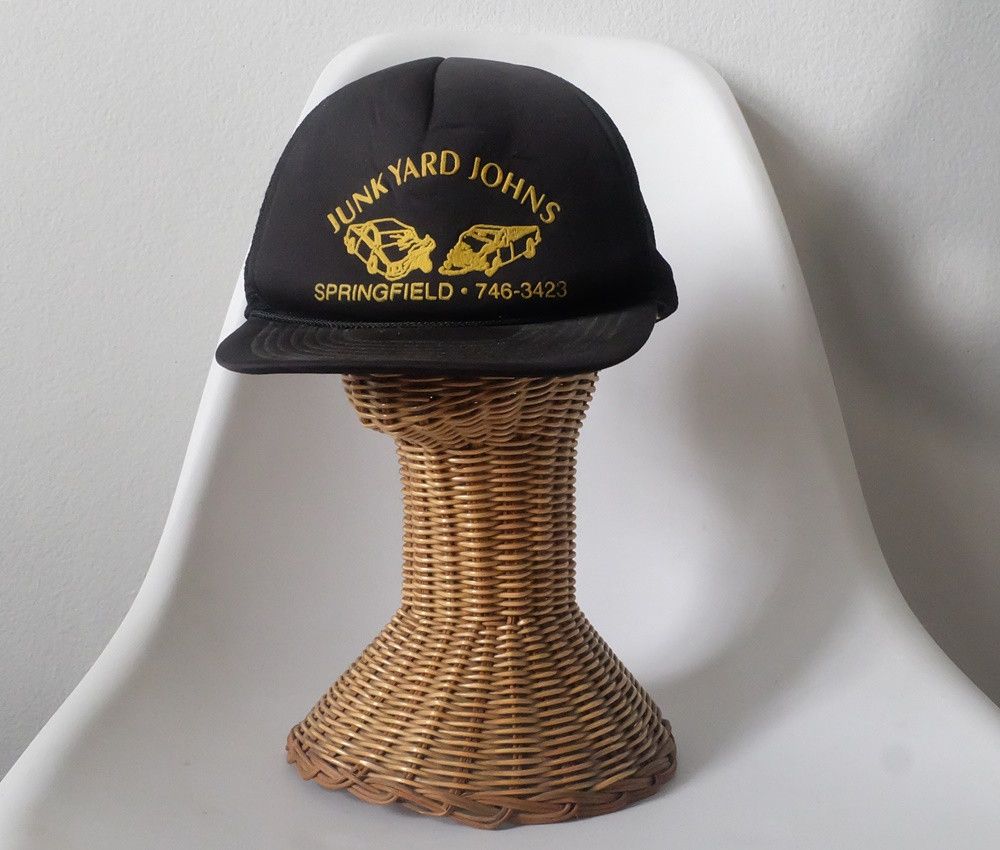 Vintage Junkyard Johns Trucker Cap Size ONE SIZE - 1 Thumbnail