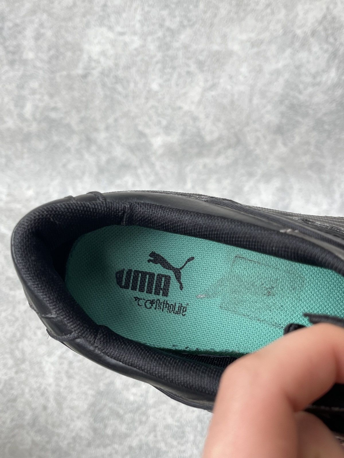 Puma 2012 PUMA Driving Sneakers Black Silver Y2K Gorpcore Cyber Size US 9 / IT 39 - 14 Thumbnail