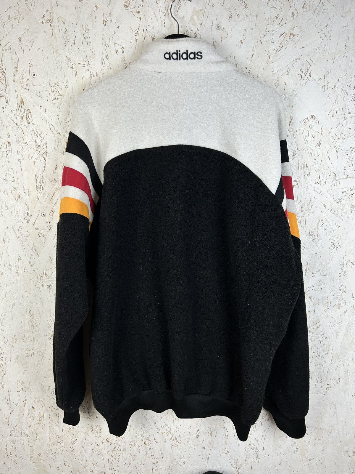 Adidas 90s Vintage Adidas Germany DFB 1996 World Cup Fleece Jacket Size US XL / EU 56 / 4 - 8 Thumbnail