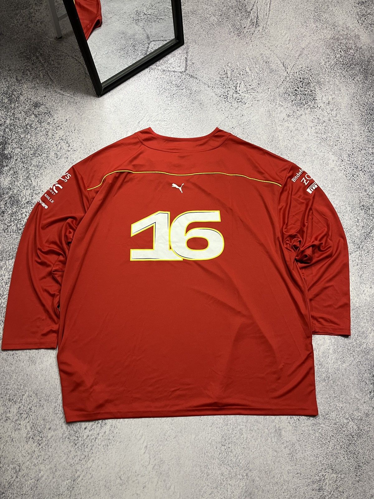 Puma Puma Scuderia Ferrari Charles Leclerc Hockey Jersey F1 2024 Size US XXL / EU 58 / 5 - 11 Thumbnail