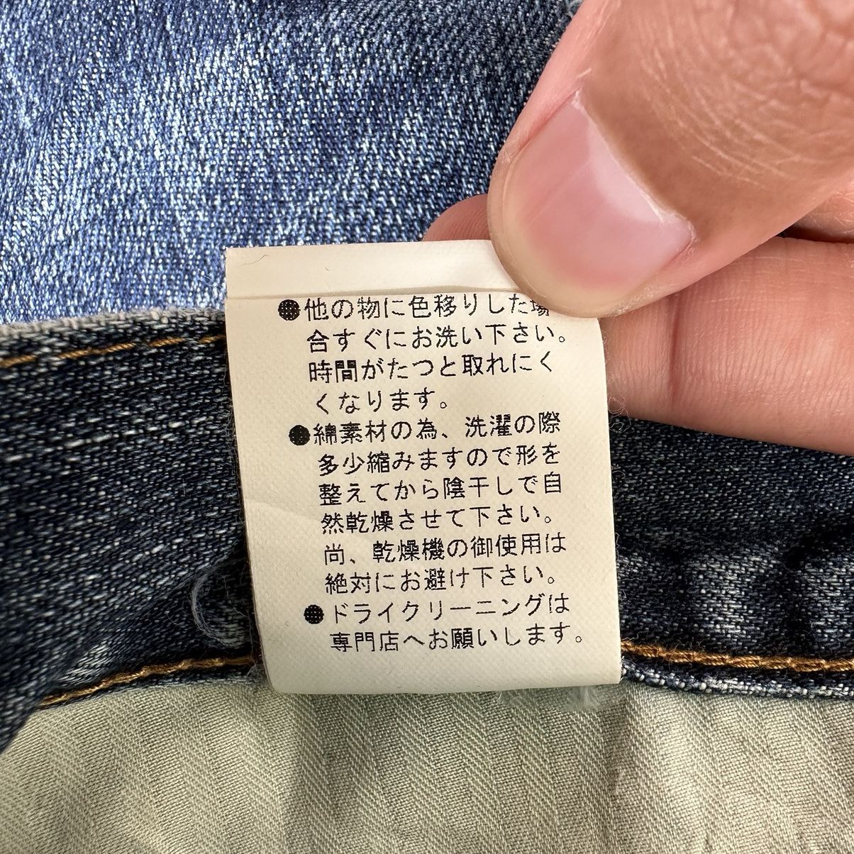 Japanese Brand Vintage Japanese Jean Distressed Faded Denim Pant W33 Size US 33 - 10 Thumbnail