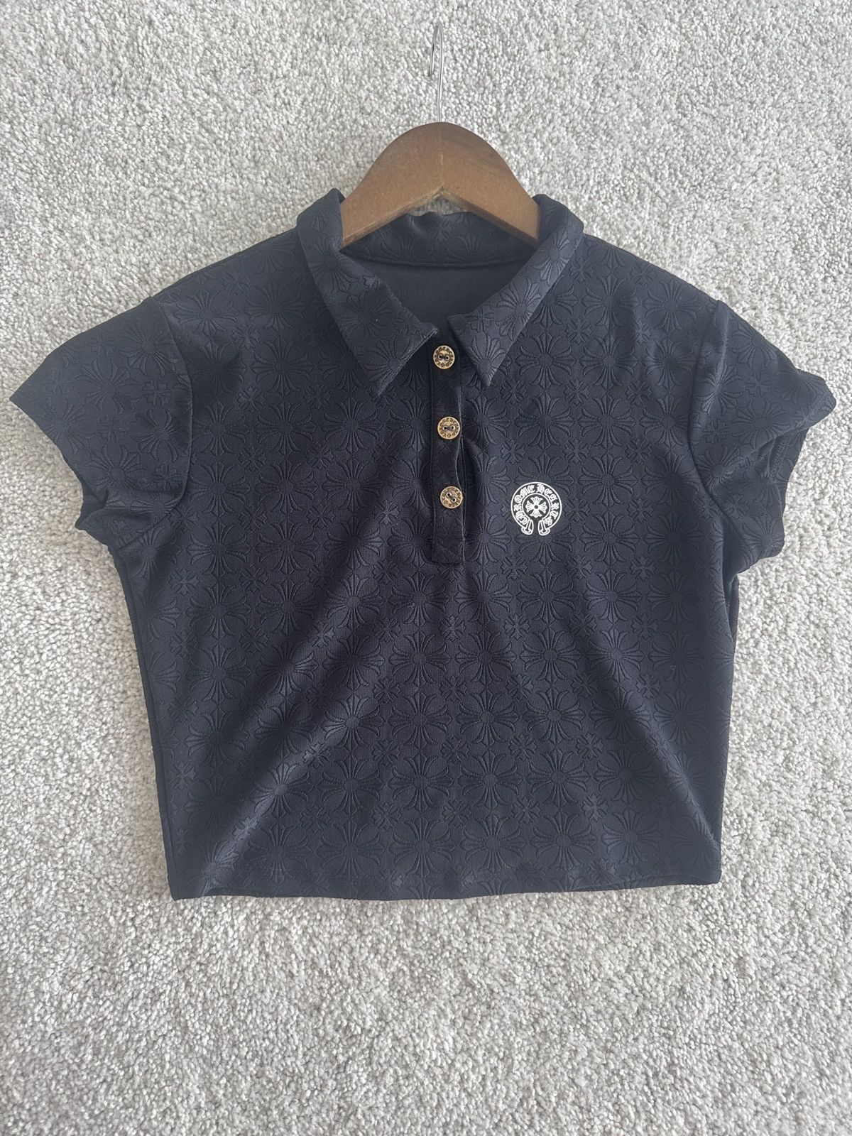 Chrome Hearts Chrome Hearts Cropped Top Size S / US 4 / IT 40 - 1 Thumbnail