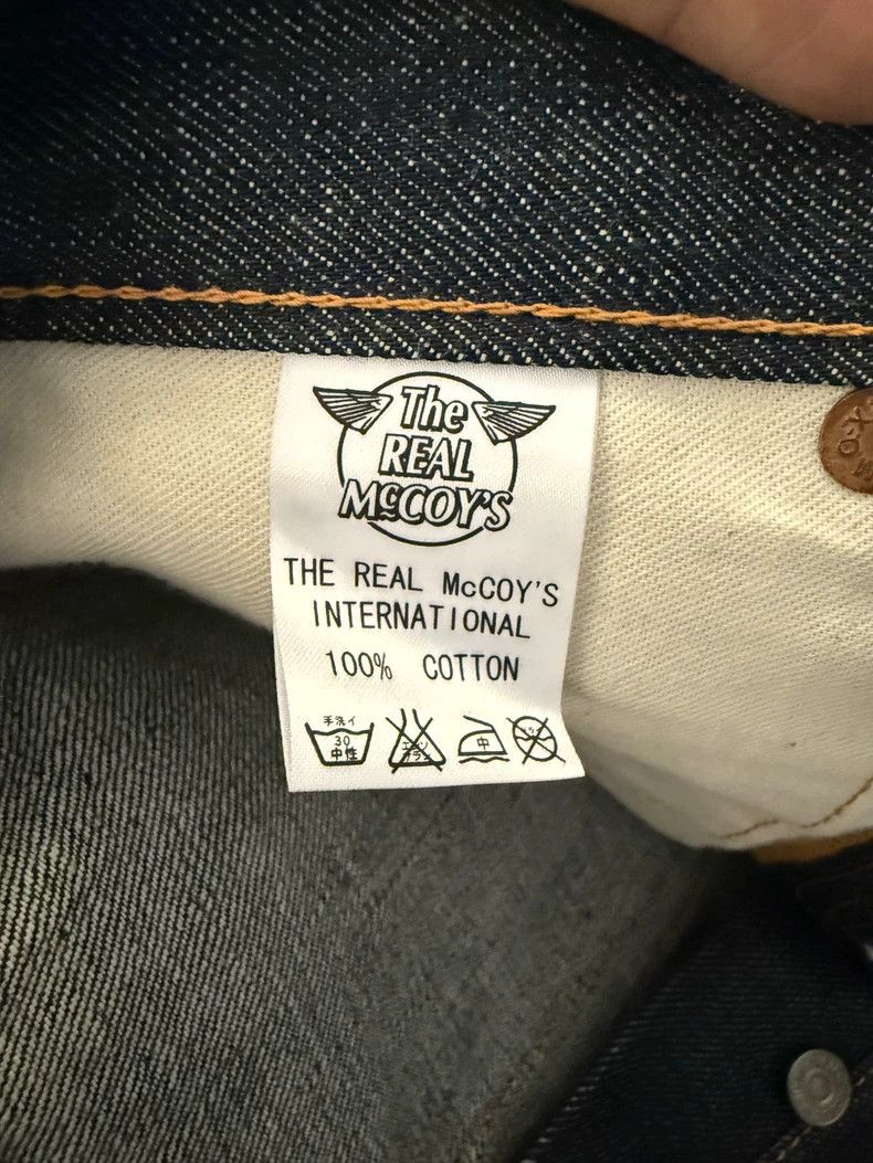 The Real McCoy's The Real McCoys All Season Denim Pants Size US 29 - 6 Thumbnail