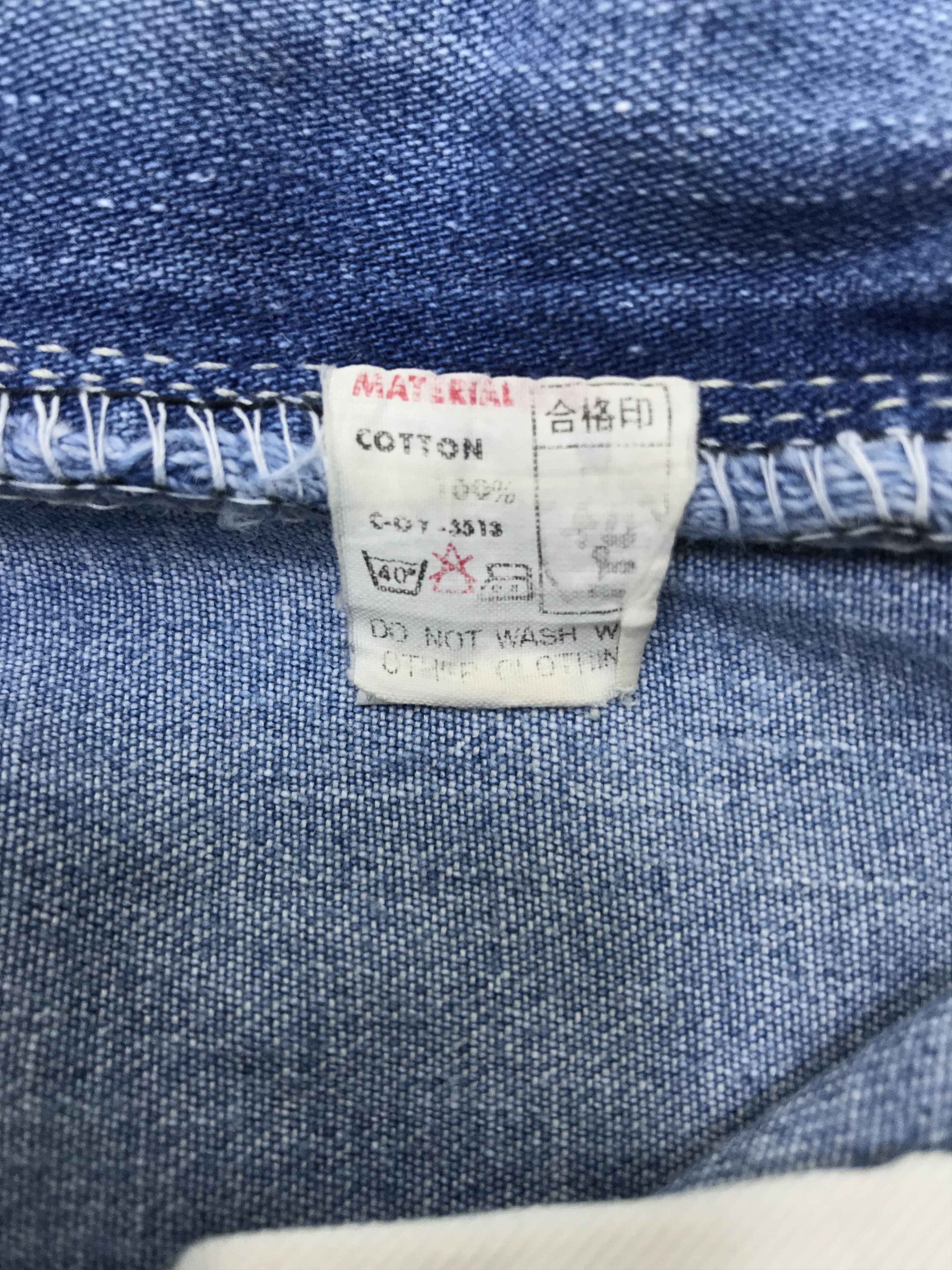 Big John Vintage Big John Light Wash Carpenter Jeans Size US 29 - 13 Thumbnail