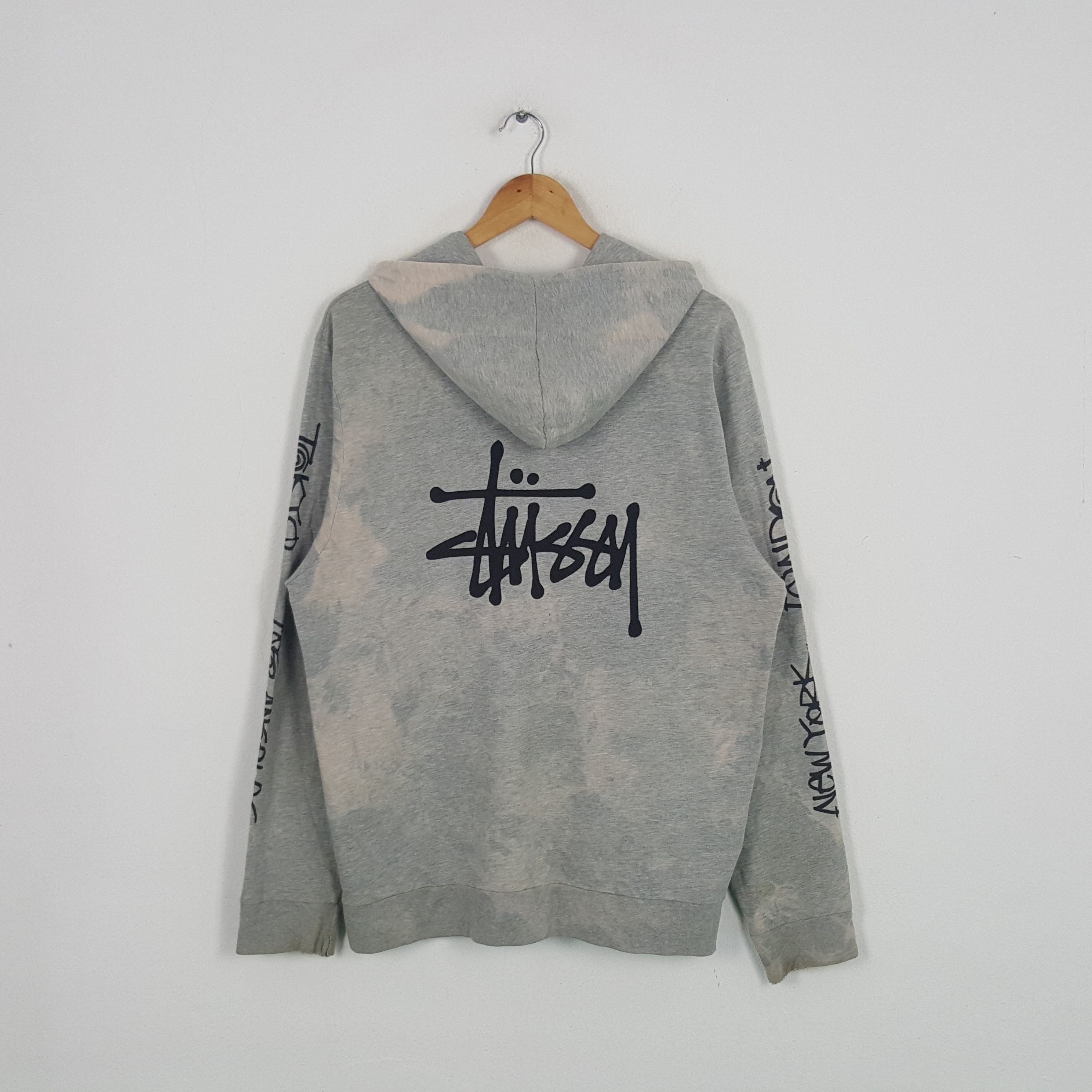 Stussy × Vintage Vintage Stussy Streetwear Style Logo Art Hoodies Size US M / EU 48-50 / 2 - 1 Thumbnail