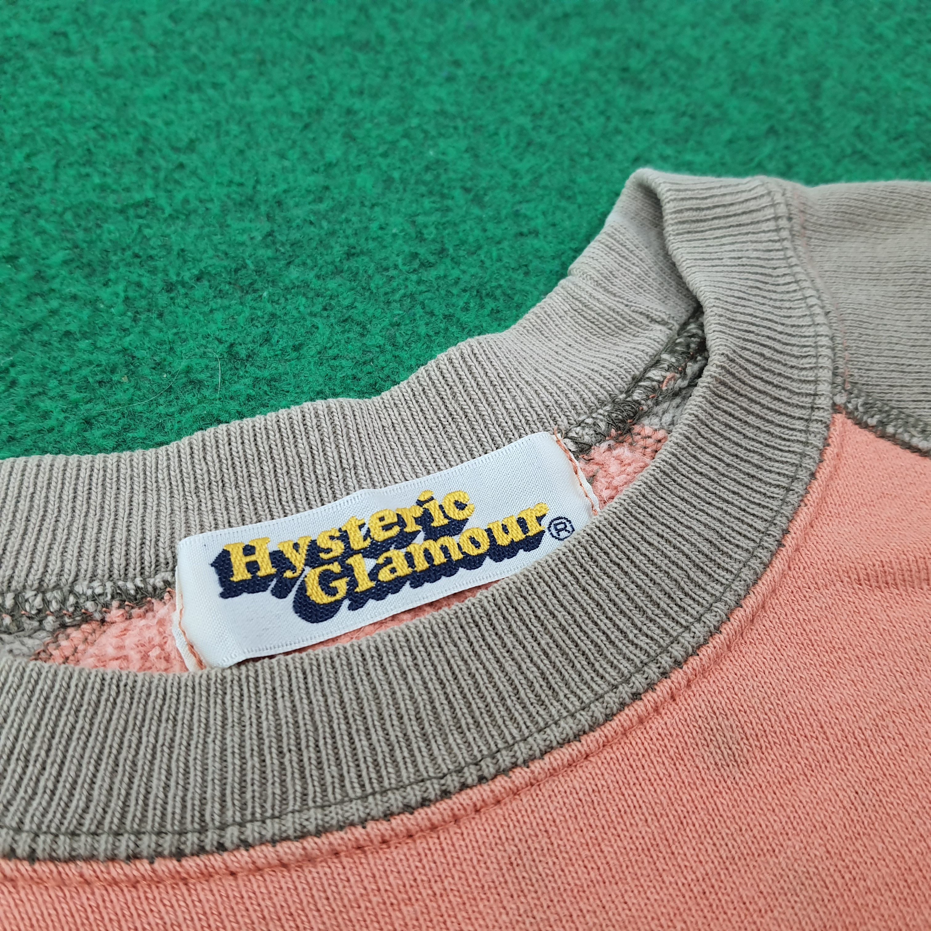 Hysteric Glamour Vintage Hysteric Glamour Raglan Sweatshirt C254N18 Size XS / US 0-2 / IT 36-38 - 4 Thumbnail