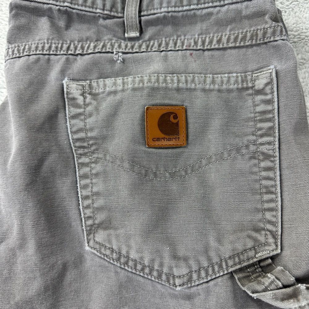 Carhartt Carhartt Grey Loose Fit Denim Pants Men’s Size 40 x 34 Size US 40 / EU 56 - 9 Thumbnail