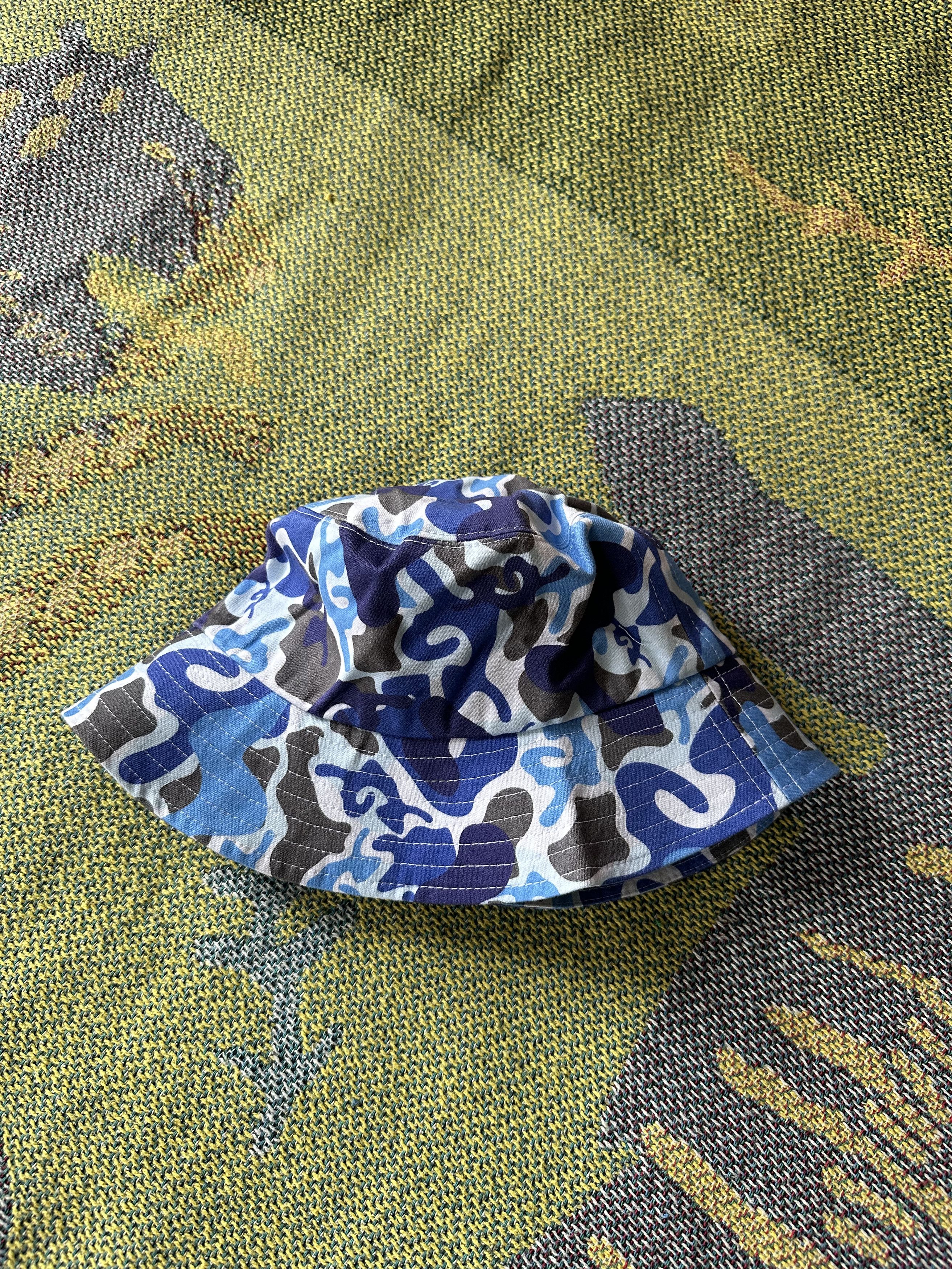 Goth Money Goth Money Records Blue Camo Bucket Hat Size ONE SIZE - 2 Thumbnail