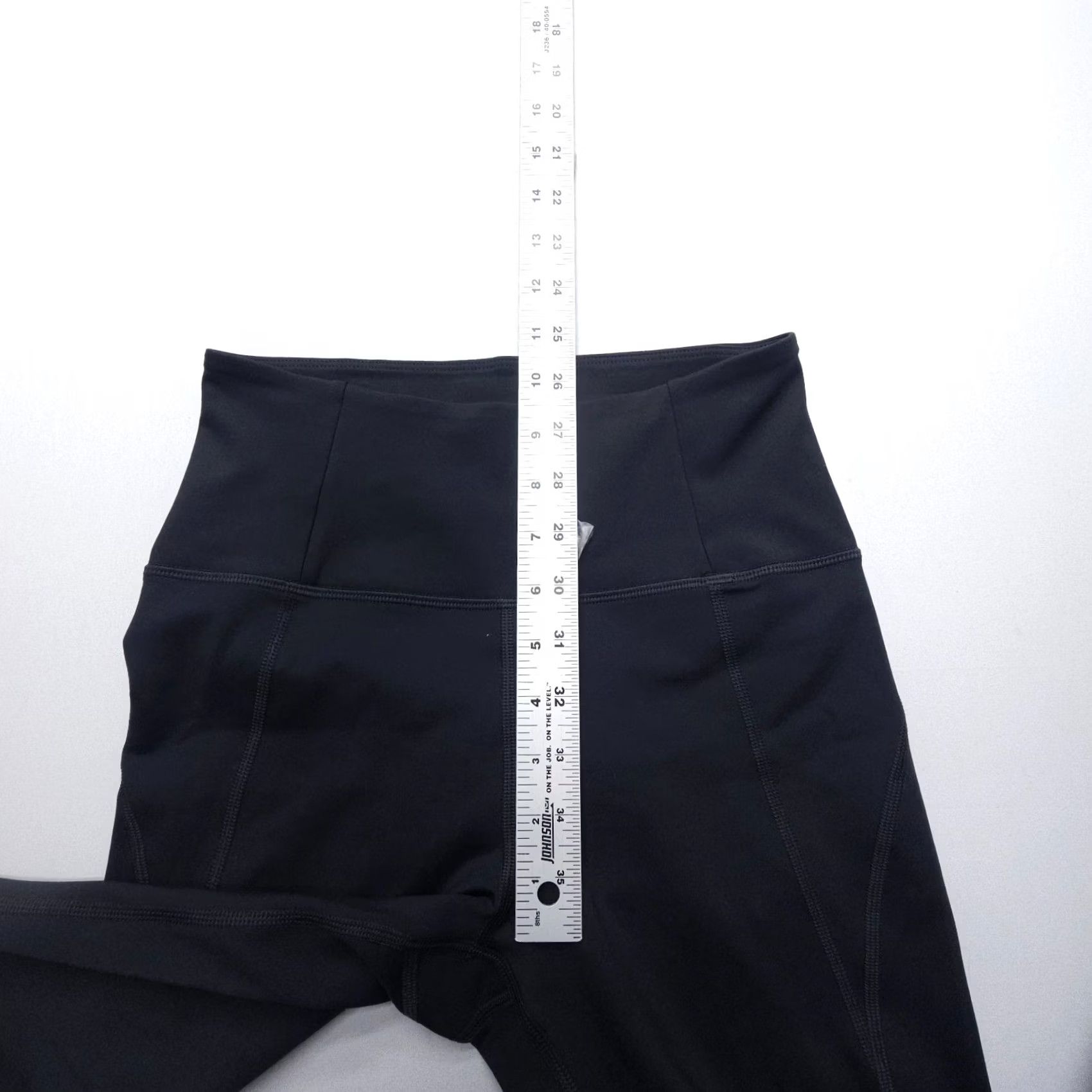 Girlfriend Collective Girlfriend Collective High Waist Crop Leggings Womens Small Black Yoga Gym EUC Size 28" / US 6 / IT 42 - 7 Thumbnail