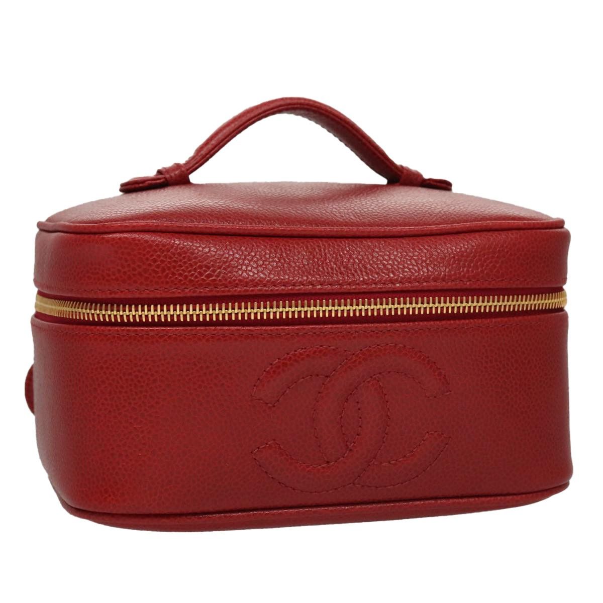 Chanel Chanel Vintage Timeless Cosmetic Case Caviar Size ONE SIZE - 1 Thumbnail