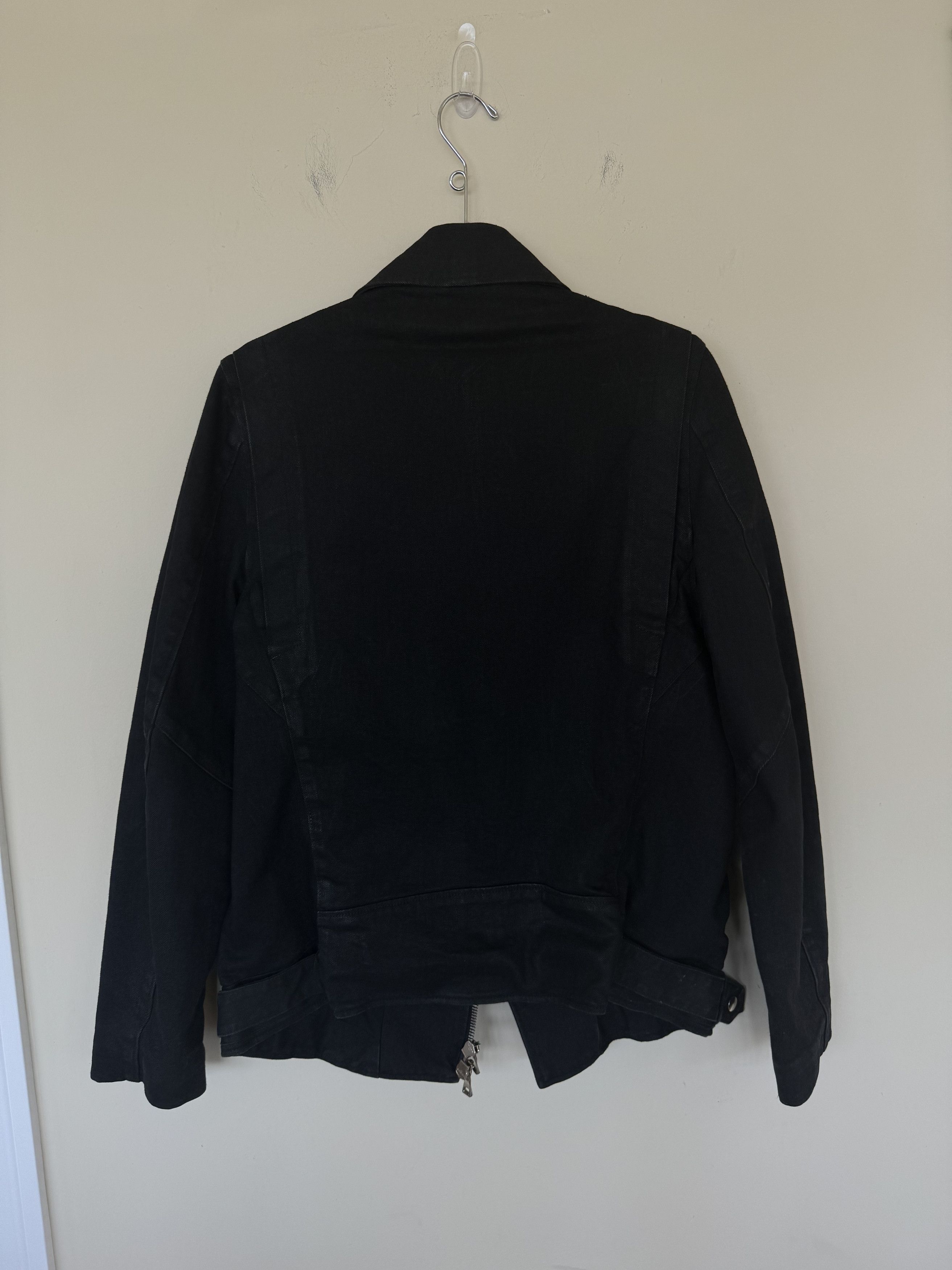 Balmain Balmain Denim Perfecto Jacket Size US XL / EU 56 / 4 - 2 Thumbnail