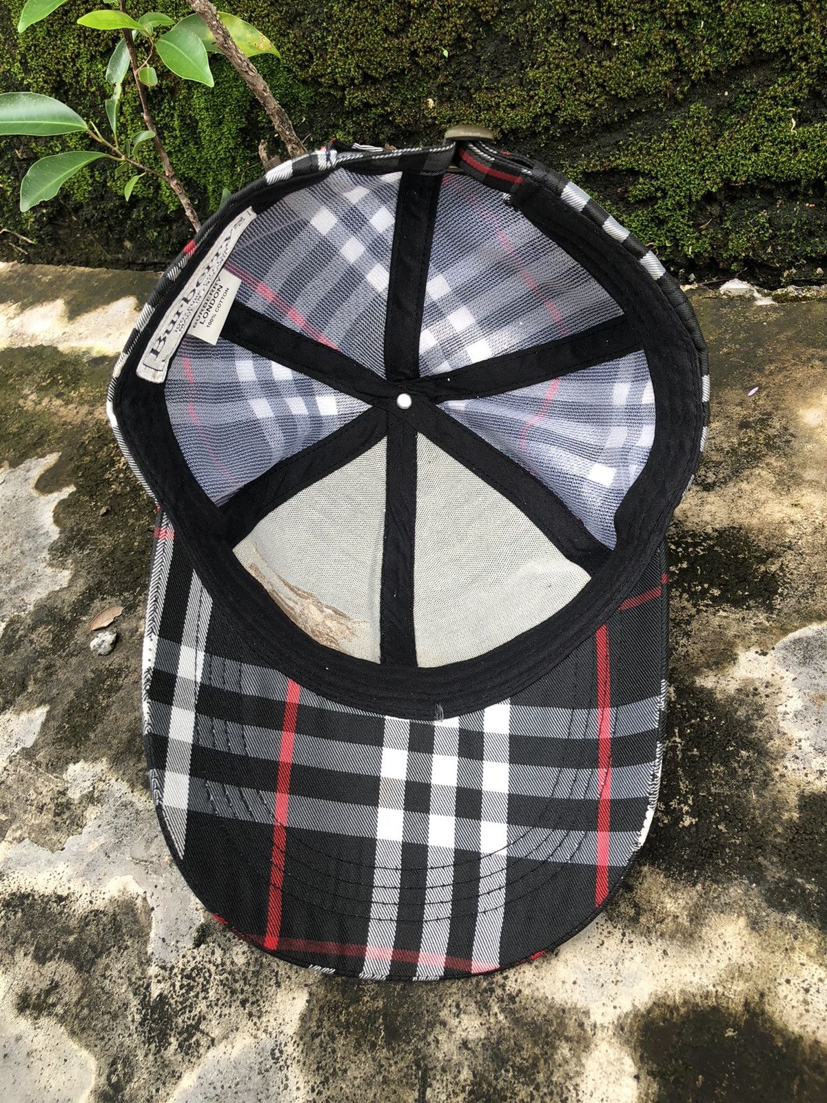 Burberry × Vintage Vintage Burberrys Nova Check Hats Made In England Size ONE SIZE - 4 Thumbnail