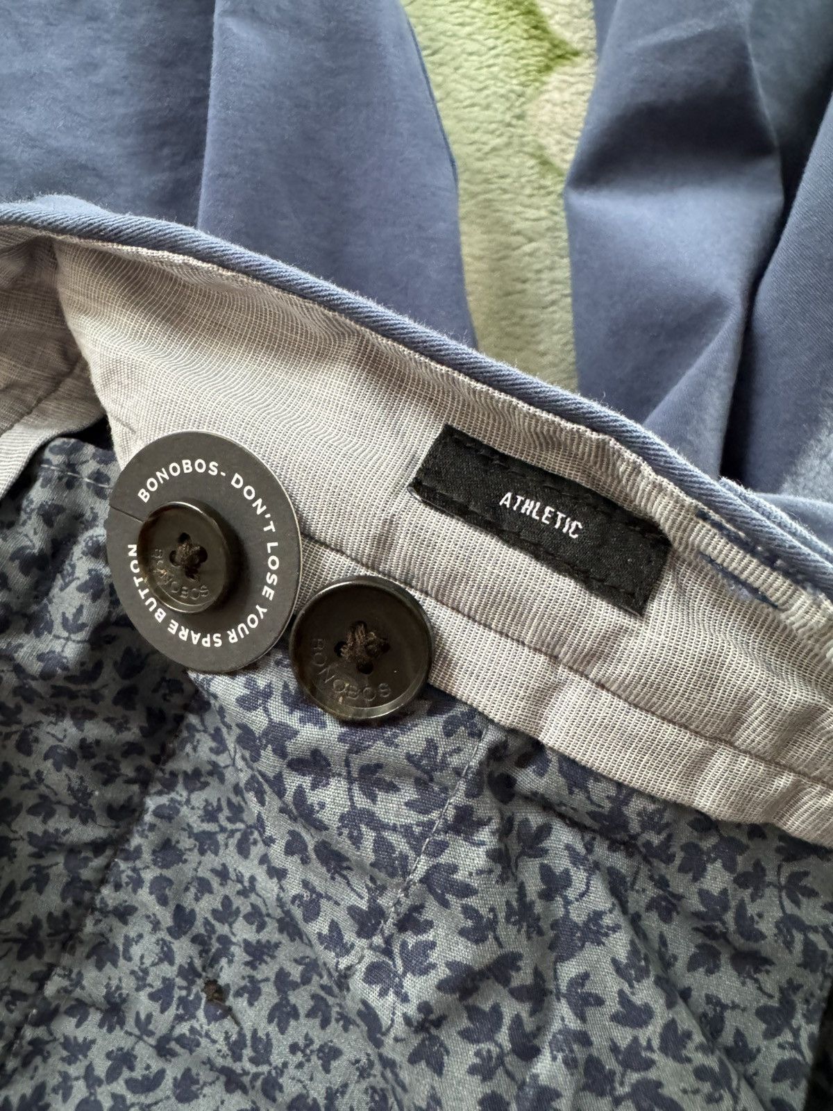 Bonobos Bonobos Blue Trousers 32x32 Size US 32 / EU 48 - 4 Thumbnail