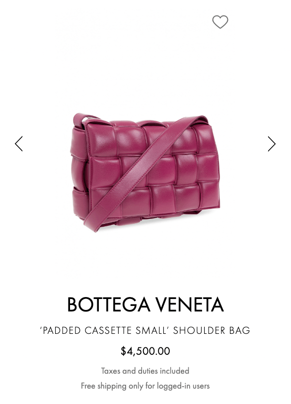Bottega Veneta *NEW* PADDED LEATHER CASSETTE BAG CINNABAR $4,500 Size ONE SIZE - 3 Thumbnail