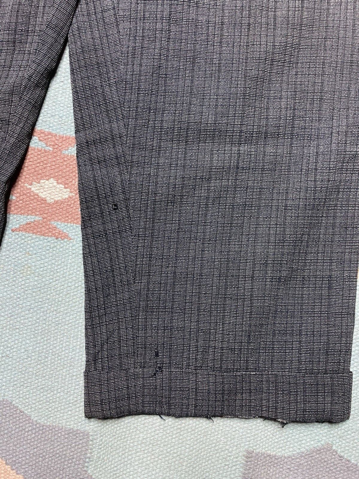 Vintage 1950s drop loop pants pleated trousers rockabilly 30x27 Size US 30 / EU 46 - 3 Thumbnail
