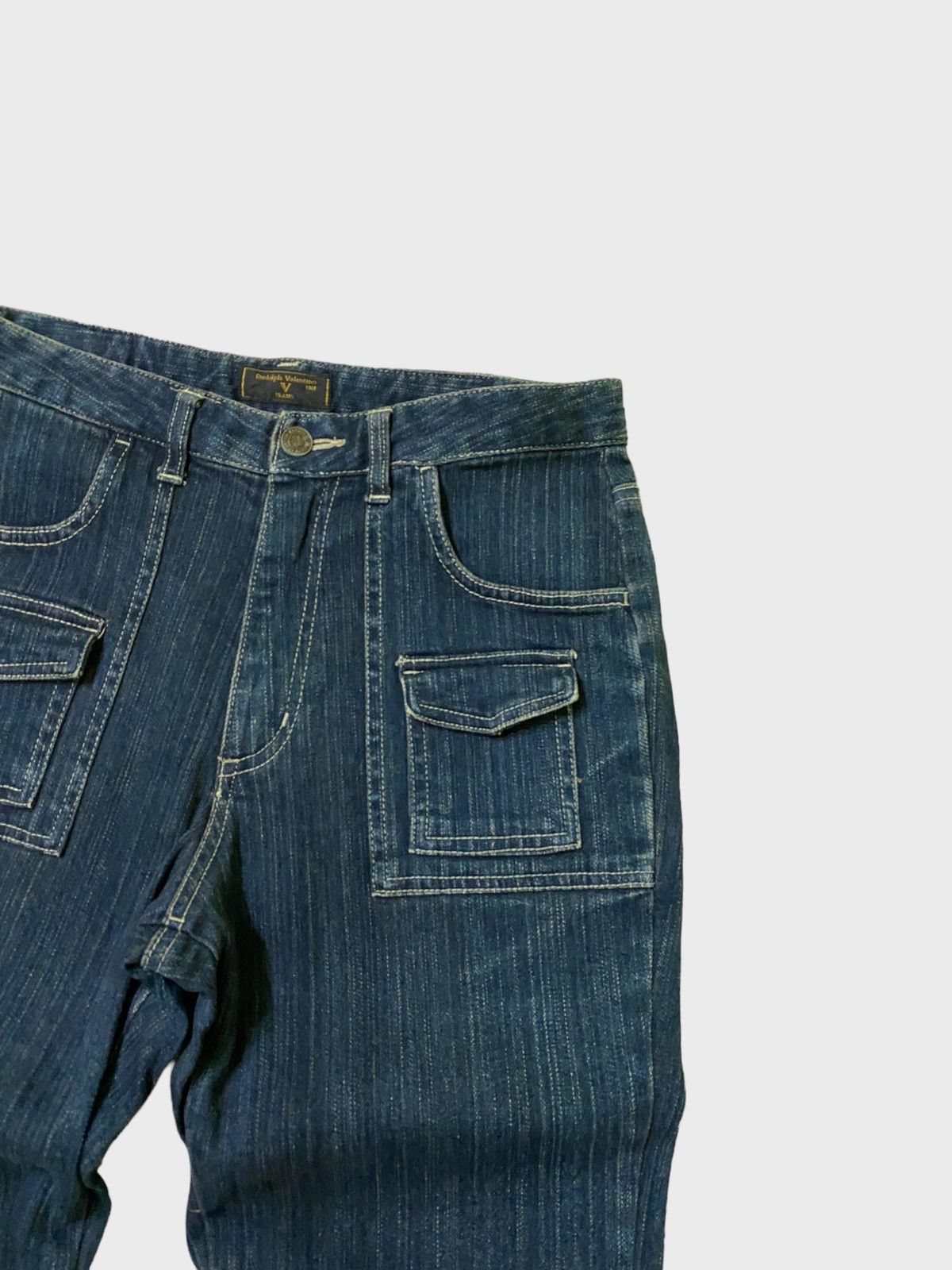 If Six Was Nine × Le Grande Bleu (L.G.B.) × Tornado Mart Flared Hysteric Style Rudolph Velentino Yamamoto Bush Pant Size US 27 - 5 Thumbnail