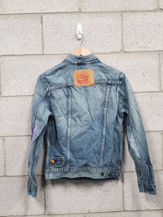 Levi's Womens Heron Preston x Levi's Denim Jacket Size Small