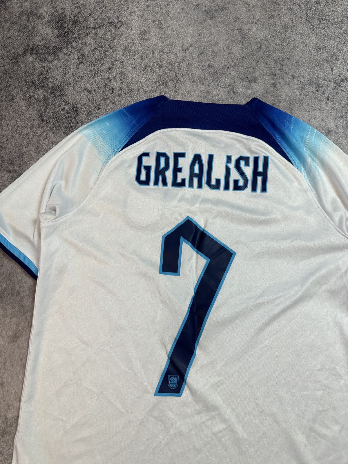 Nike Nike England 7 Grealish Soccer Jersey Streetwear Style S VTg Size US S / EU 44-46 / 1 - 2 Thumbnail