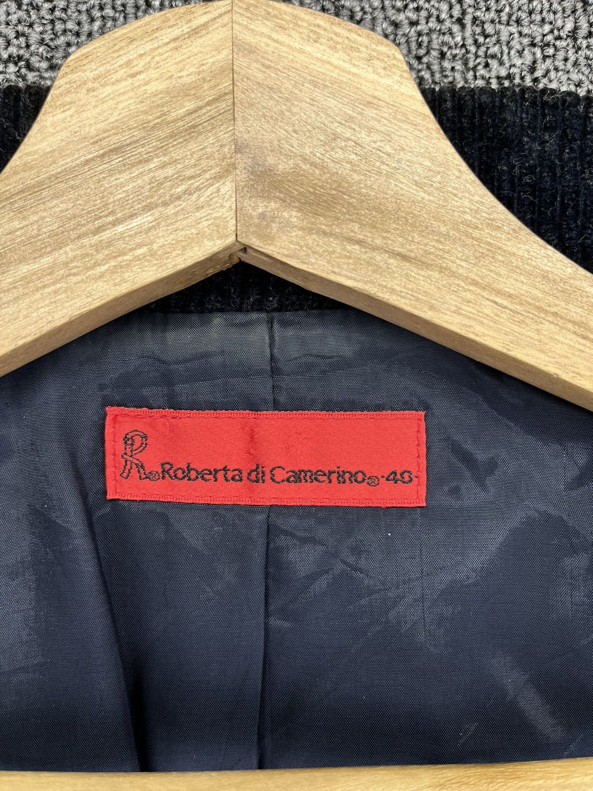 Roberta di Camerino Vintage Roberta Di Camerino Corduroy Zip Up Jacket Size S / US 4 / IT 40 - 8 Thumbnail