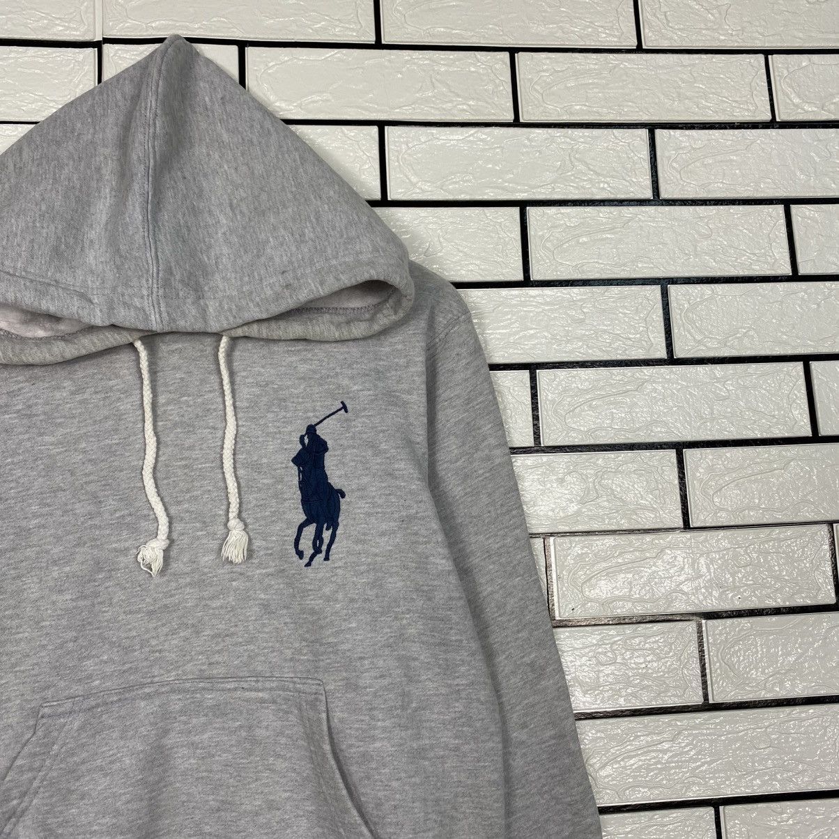 Polo Ralph Lauren 📌Vintage Hoodie Pull Over Polo Ralph Lauren Big Pony Size US S / EU 44-46 / 1 - 7 Thumbnail